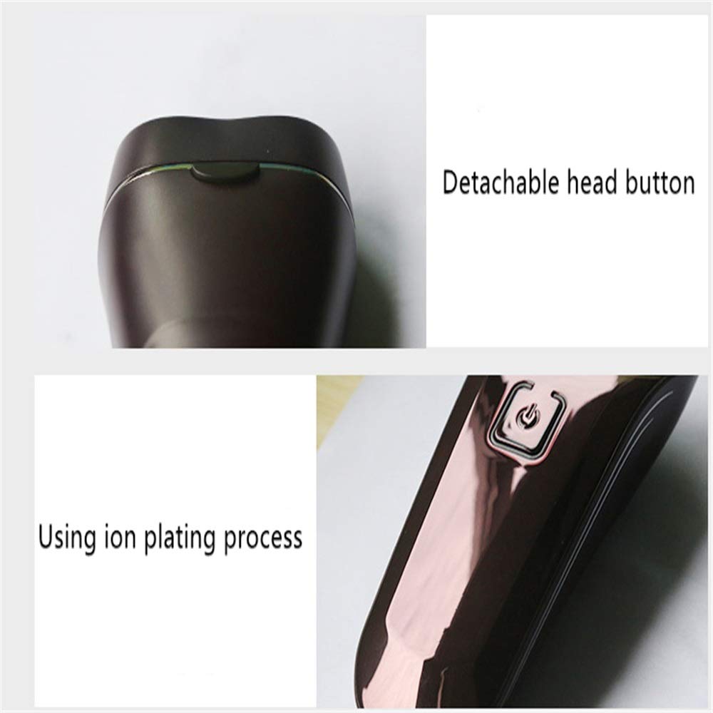 Rechargeable Electric Shaver for Men - Waterproof Body & Face Shaver with LED Display - Perfect for Travel, Gym & Daily Grooming