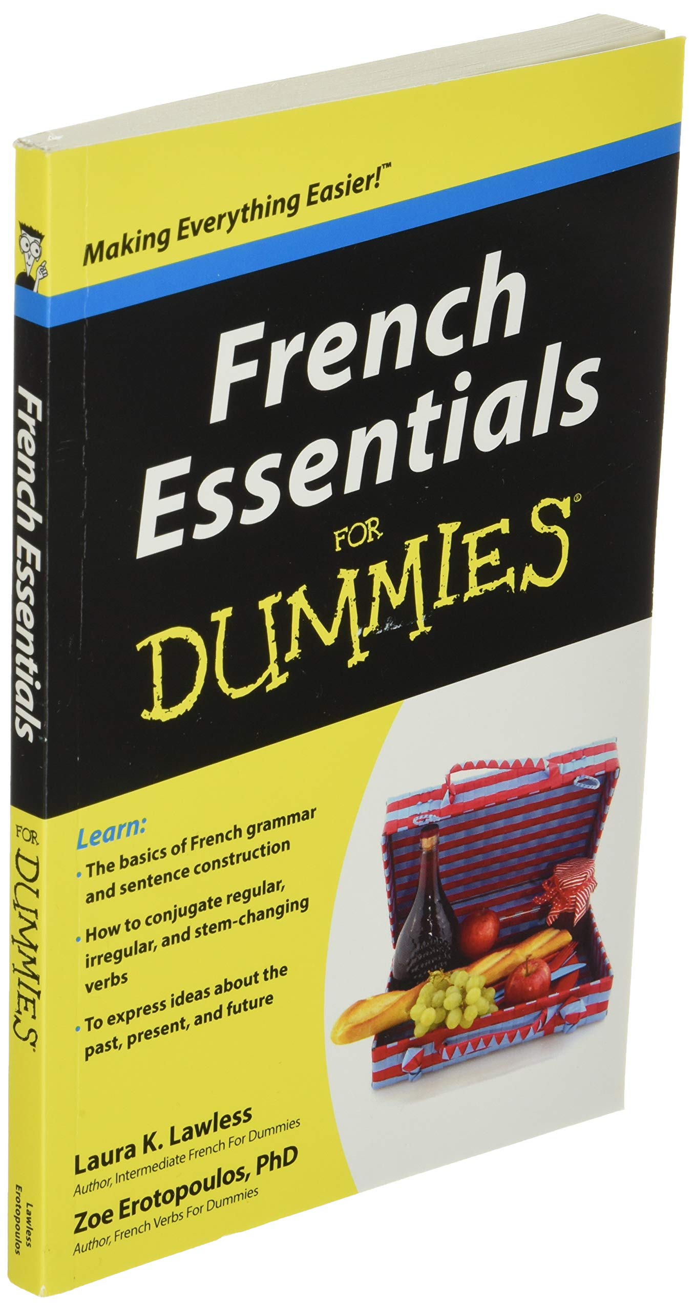 French Essentials For Dummies - Learn Basic French Language Skills for Travel, Business & Daily Conversations | Beginner's Guide to French Vocabulary & Phrases