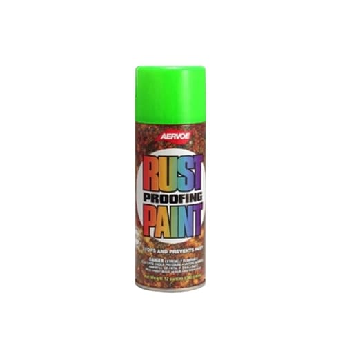 Aervoe 304 12 oz. Safety Green DTM Rust Proof Enamel Paint - High Performance Protective Coating for Metal, Wood & Concrete - Ideal for Industrial Equipment, Machinery & Outdoor Structures