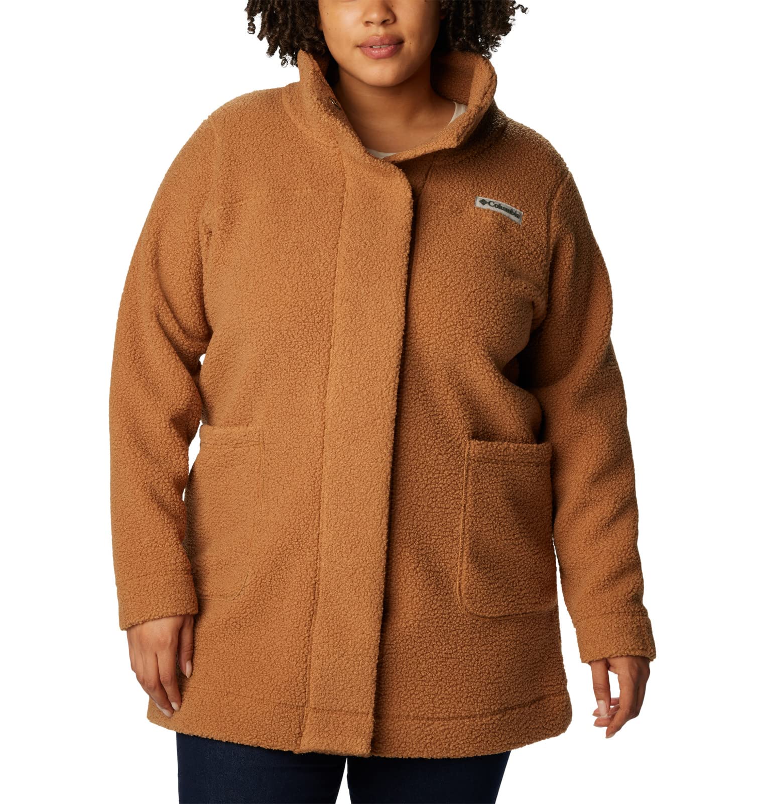 Columbia Women's Panorama Long Jacket - Waterproof, Lightweight, Windproof Raincoat for Hiking, Camping & Outdoor Adventures