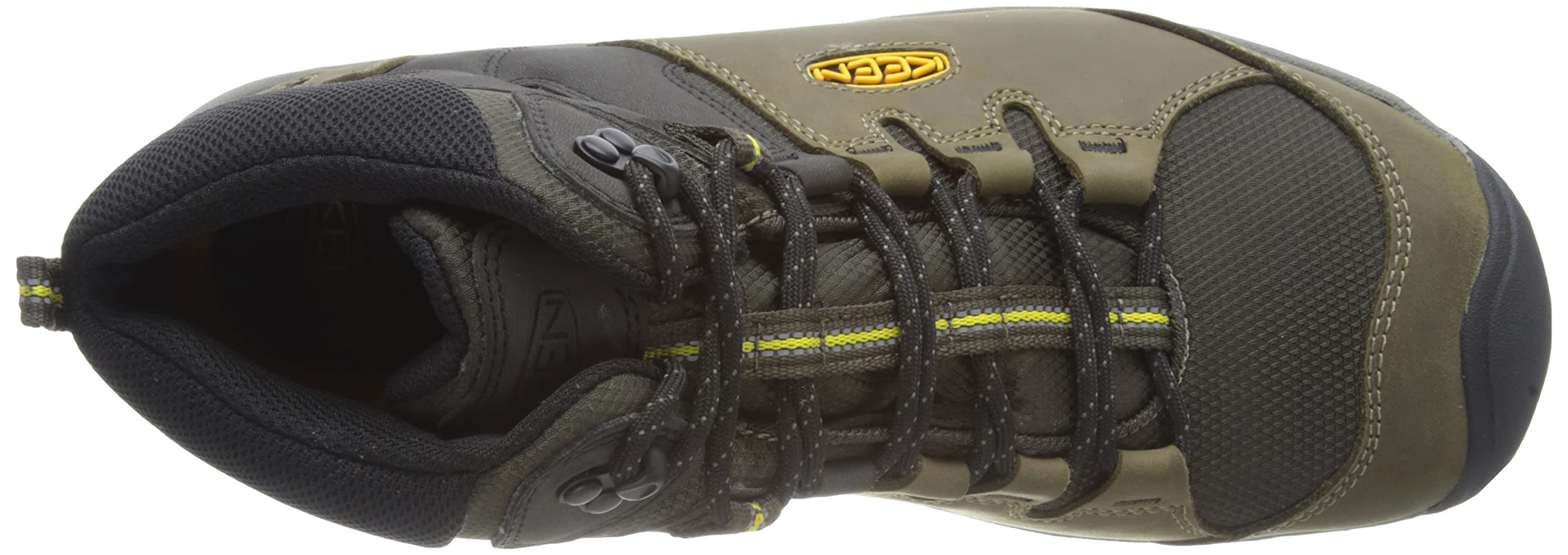 KEEN Men's Steens Mid Height Leather Waterproof Hiking Boots - Durable Outdoor Footwear for Trekking, Camping & Mountain Adventures