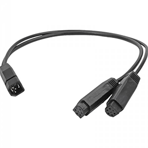 Humminbird 9 M SILR Y Dual Side Imaging Transducer Adapter Cable for HELIX Fish Finders - Perfect for Deep Water Fishing & Marine Navigation