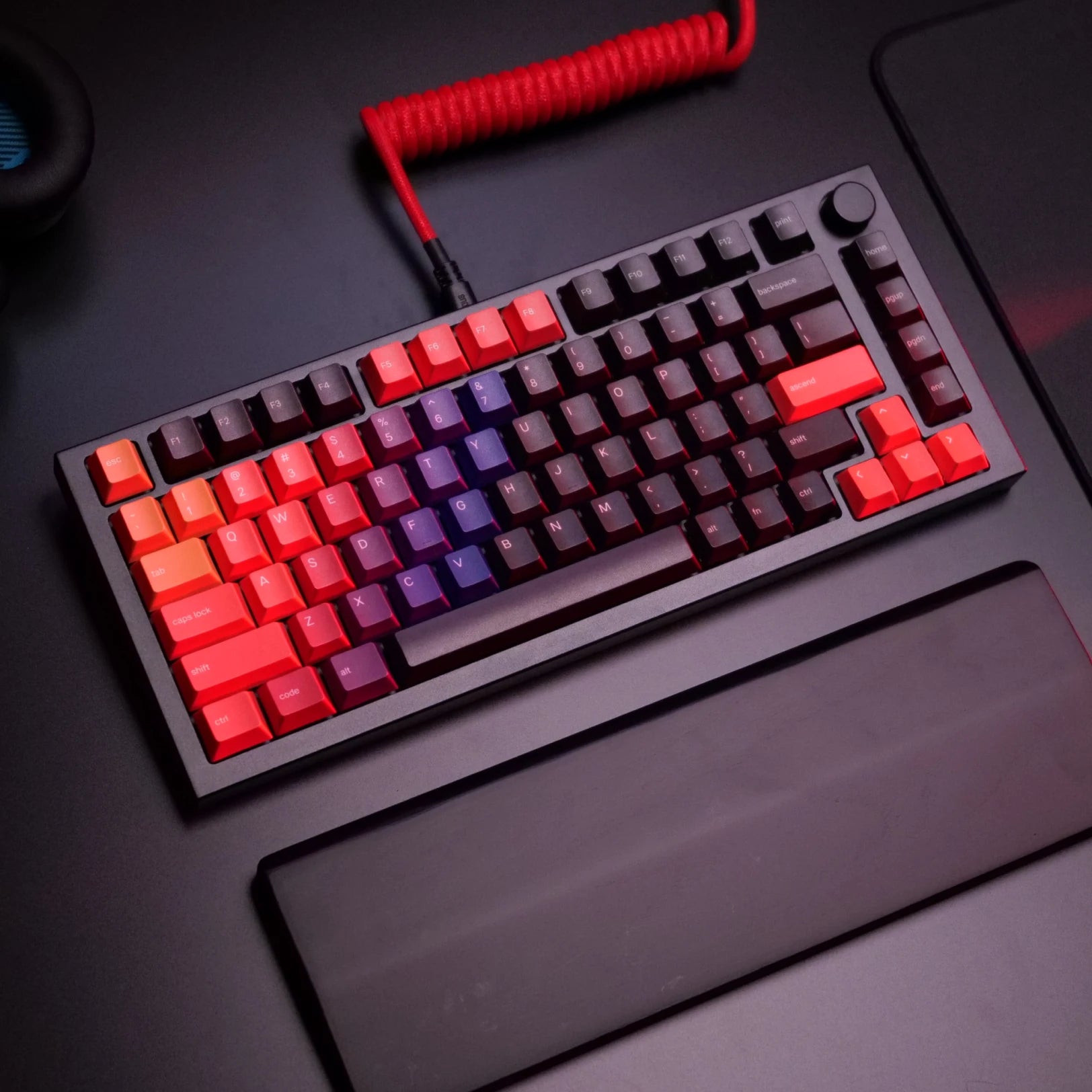 GMMK PRO 75% Hot-Swappable Mechanical Keyboard Barebones Kit - Compact Gaming & Typing for PC, Mac, and Workstations