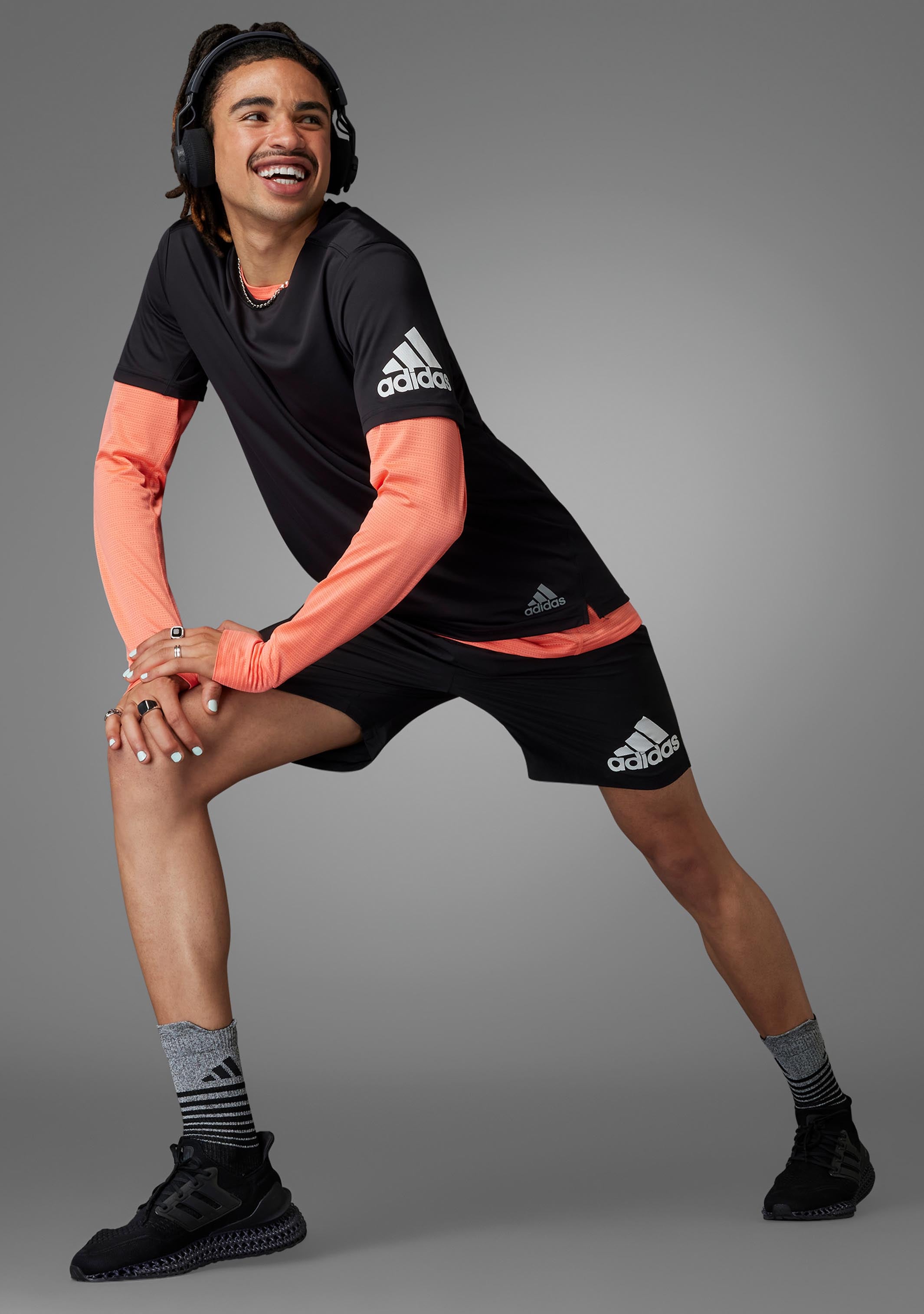 Adidas Men's Run It 5 Running Shorts - Lightweight Athletic Shorts for Gym, Jogging & Workouts - Quick-Dry Comfortable Training Shorts