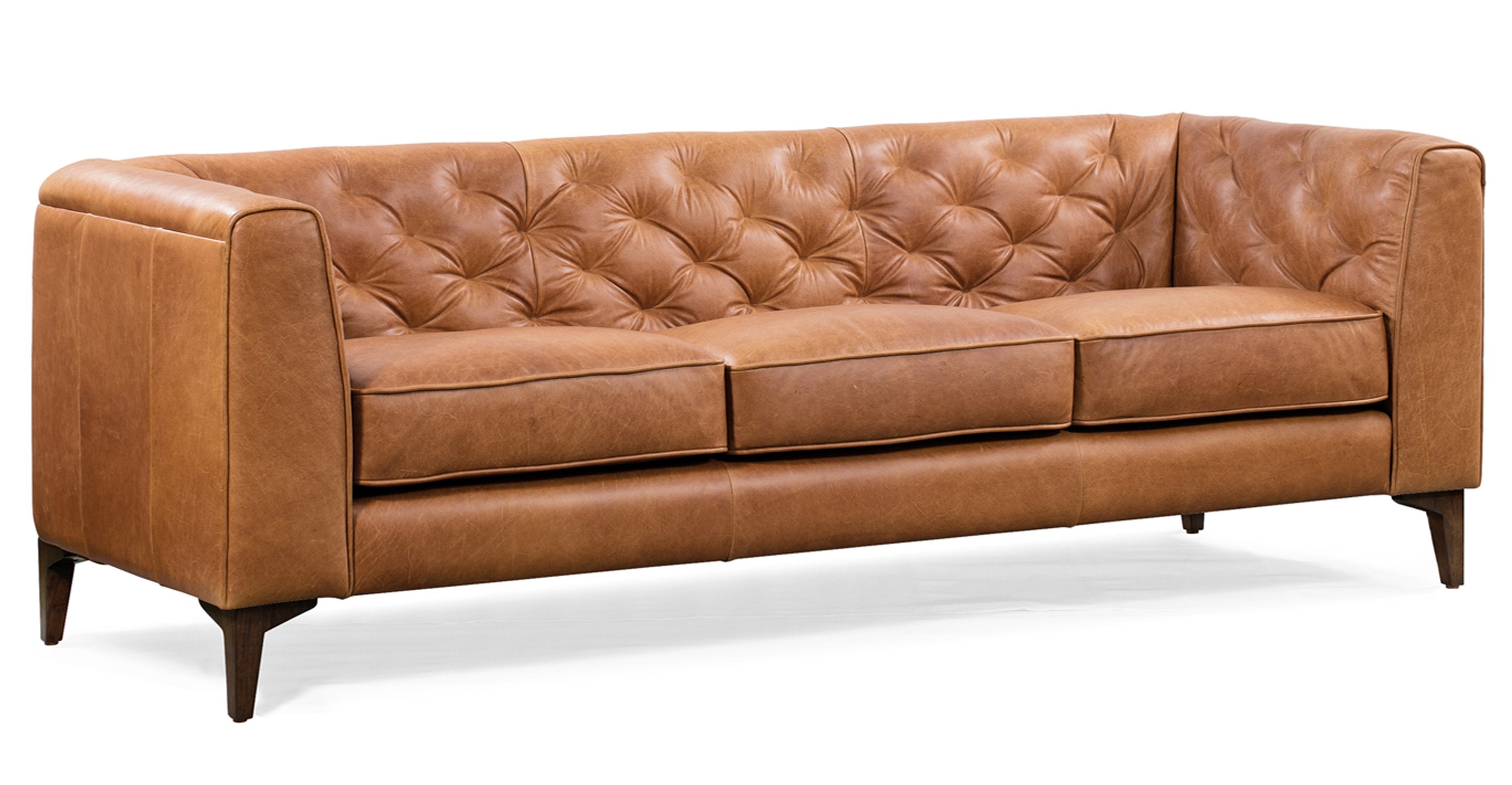 Essex Sofa - Modern Comfortable Couch for Living Room, Lounge & Office - Upholstered Fabric Sectional with Sturdy Frame - Perfect for Relaxing, Entertaining & Small Spaces