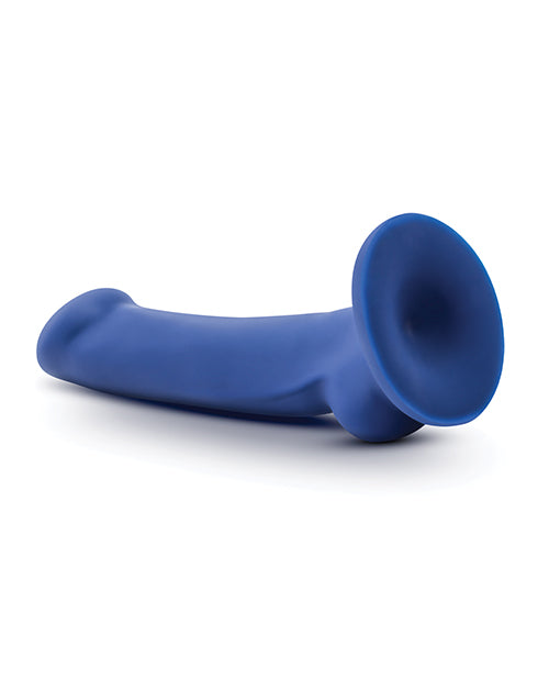 Avant D10 Ergo Mini Silicone Dildo with Suction Cup - 6.5 Inch Body-Safe Adult Toy for Solo Play & Couples - Indigo Blue Pleasure Product for Discreet Storage & Travel