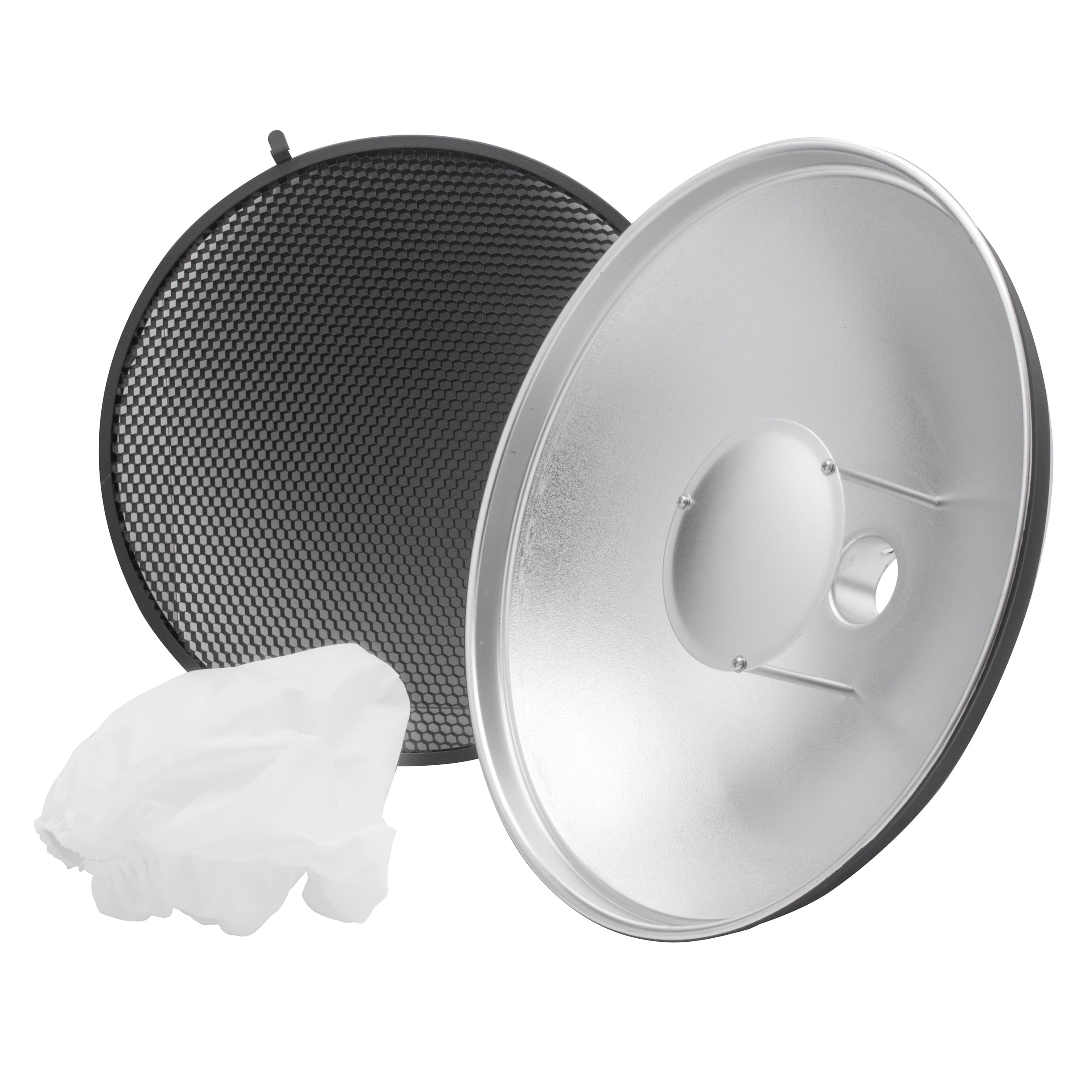 Pixapro Complete Bare Bulb Flash Modifier Kit for Studio Photography - Perfect for Portraits, Product Shoots & Creative Lighting Effects