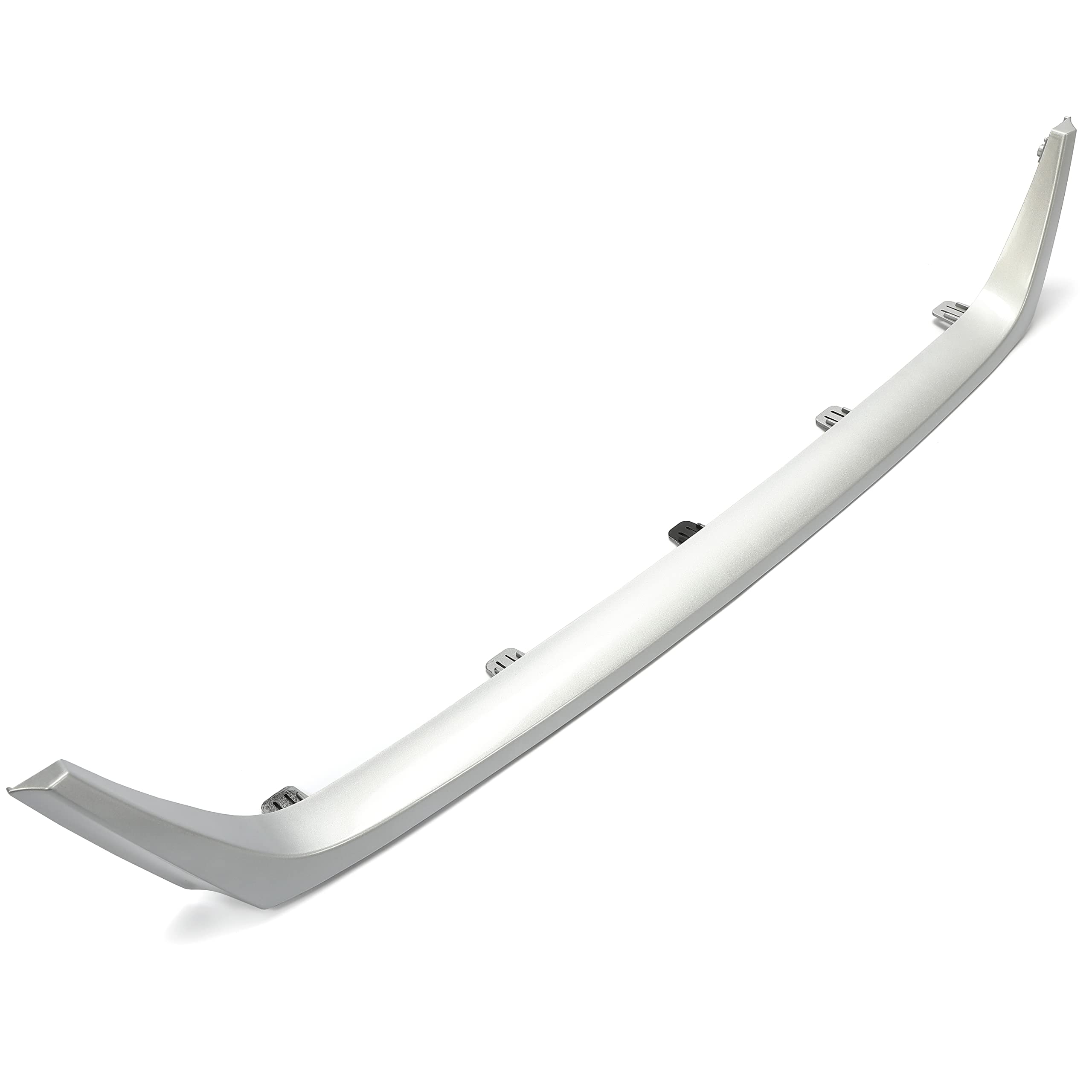 HECASA Silver Painted Front Grille Trim Replacement for 2013-2016 Toyota Venza - Compatible with TO1044113 & 527110T010 - Perfect for Car Bumper Repair & Customization