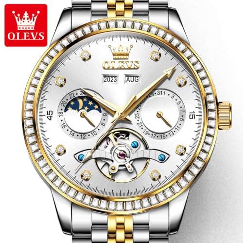 7016: two tone band and white dial