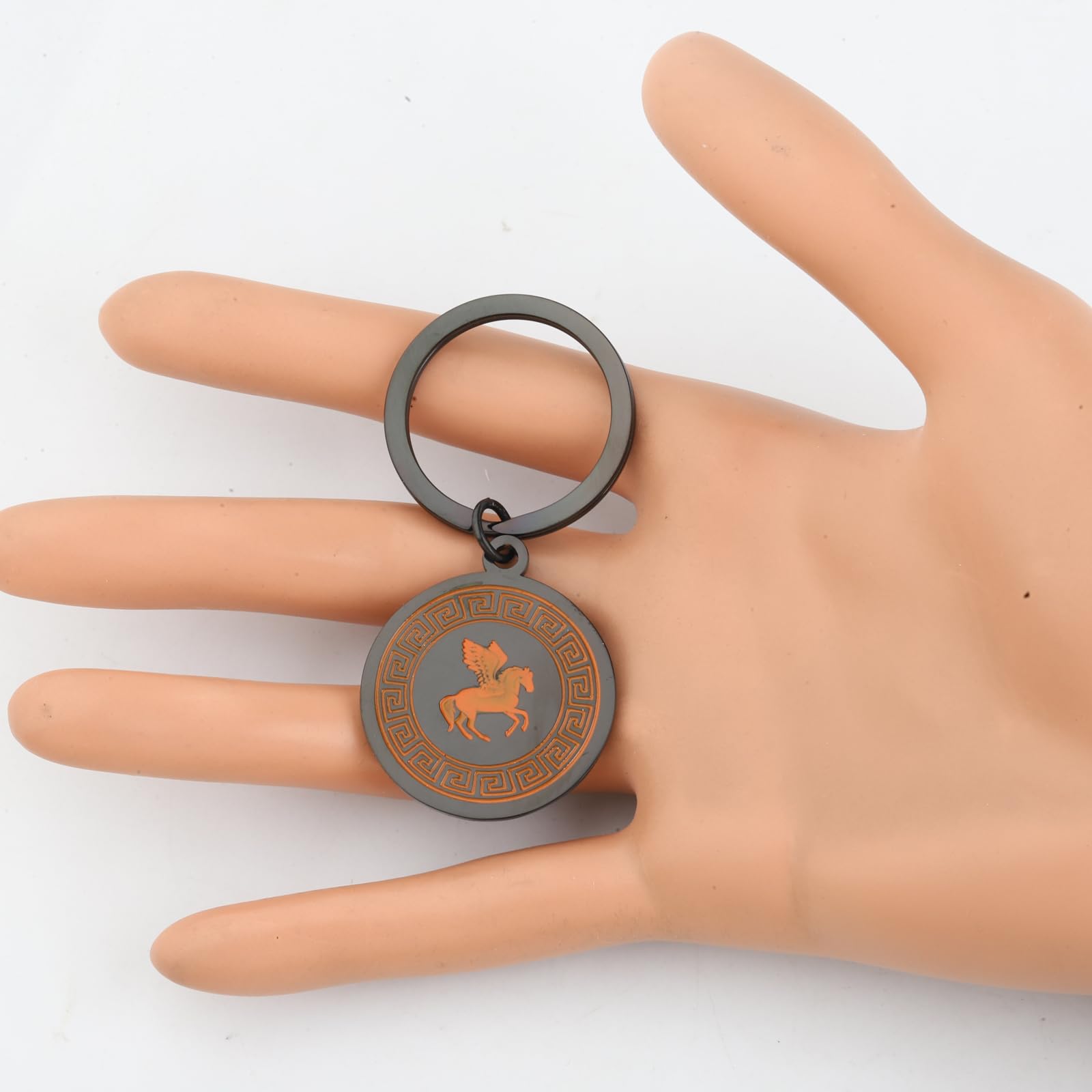 Percy Jackson Camp Half-Blood Keychain - Official Merchandise for Fans, Horror Novel Lovers & Jewelry Collectors | Perfect for Backpacks, Gifts & Book Club Accessories