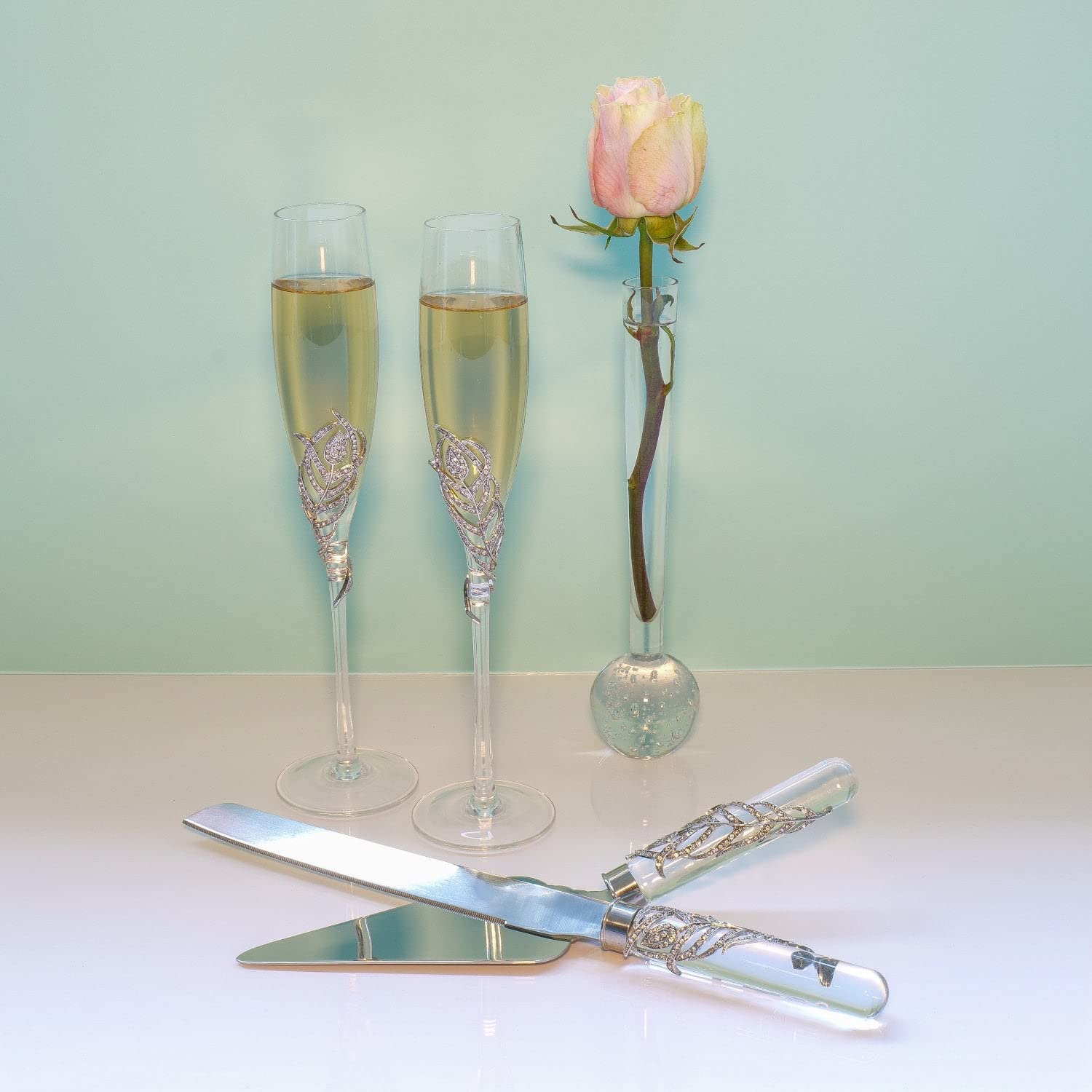 Olivia Riegel Mora 3-Piece Elegant Dessert Serving Set - Perfect for Afternoon Tea, Dinner Parties & Special Occasions