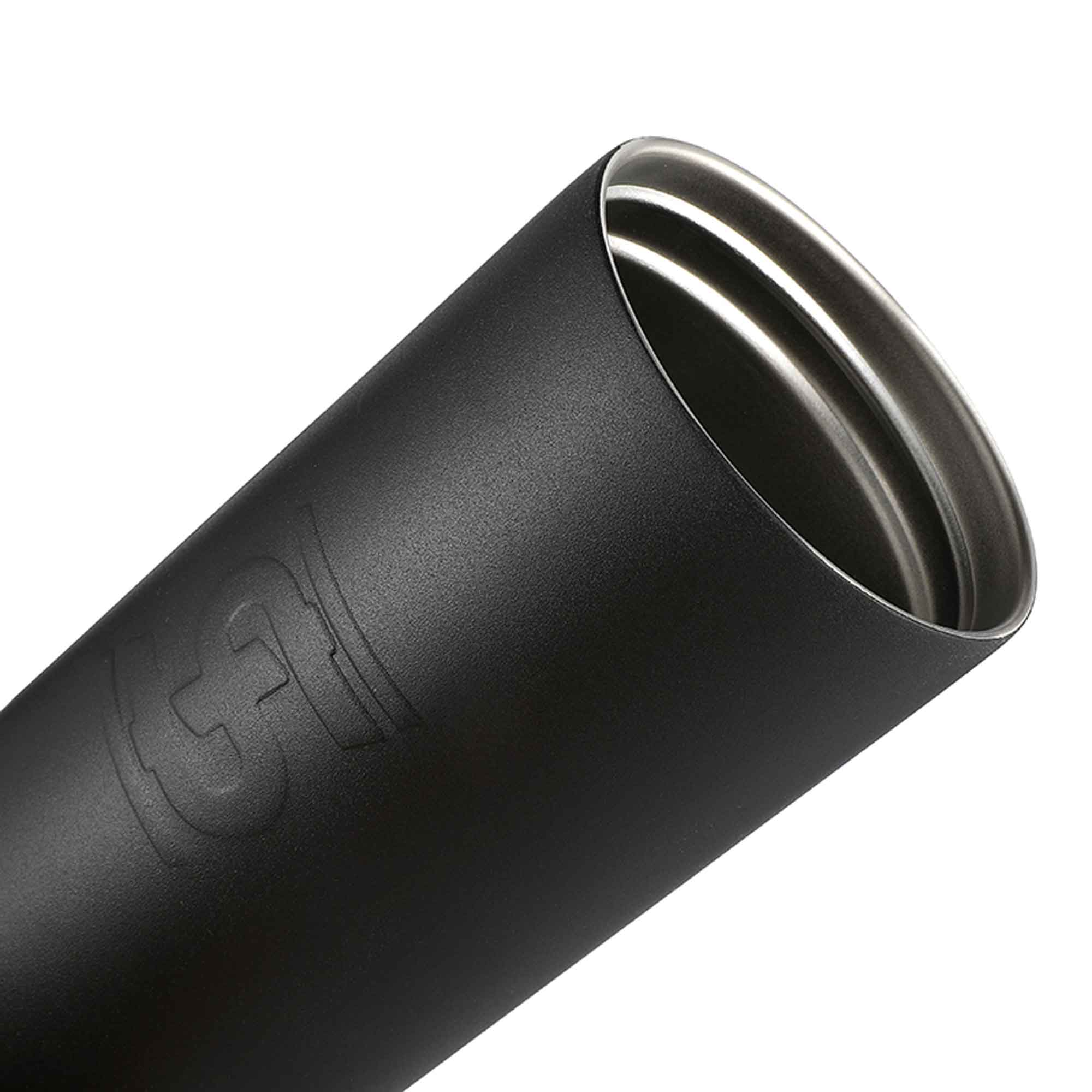 20oz Insulated Sports Water Bottle - BPA Free, Leak Proof, Durable Stainless Steel for Gym, Hiking & Outdoor Activities - Black