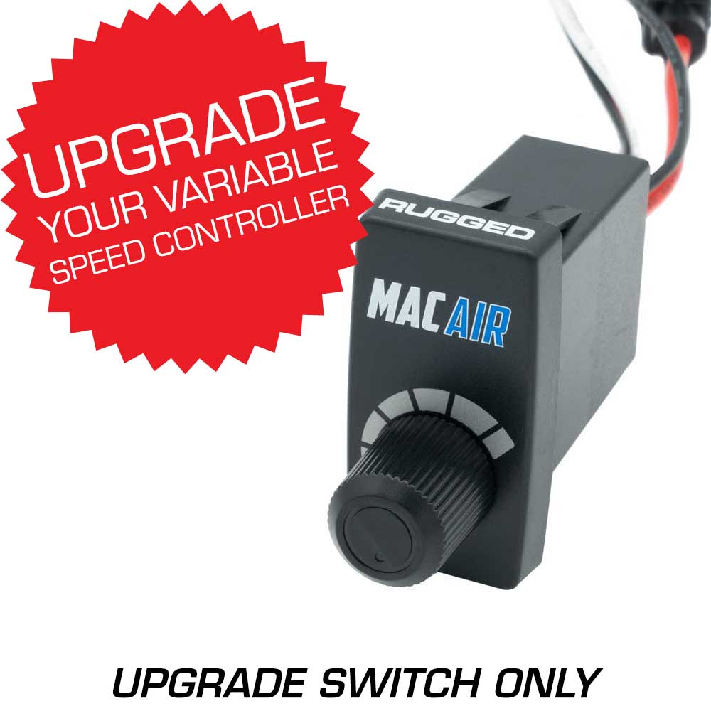 Variable Speed Rocker Switch Controller (VSC) for MAC Helmet Air Pumper - Switch Upgrade Kit | Perfect for Industrial Safety Helmets & Air Circulation Systems
