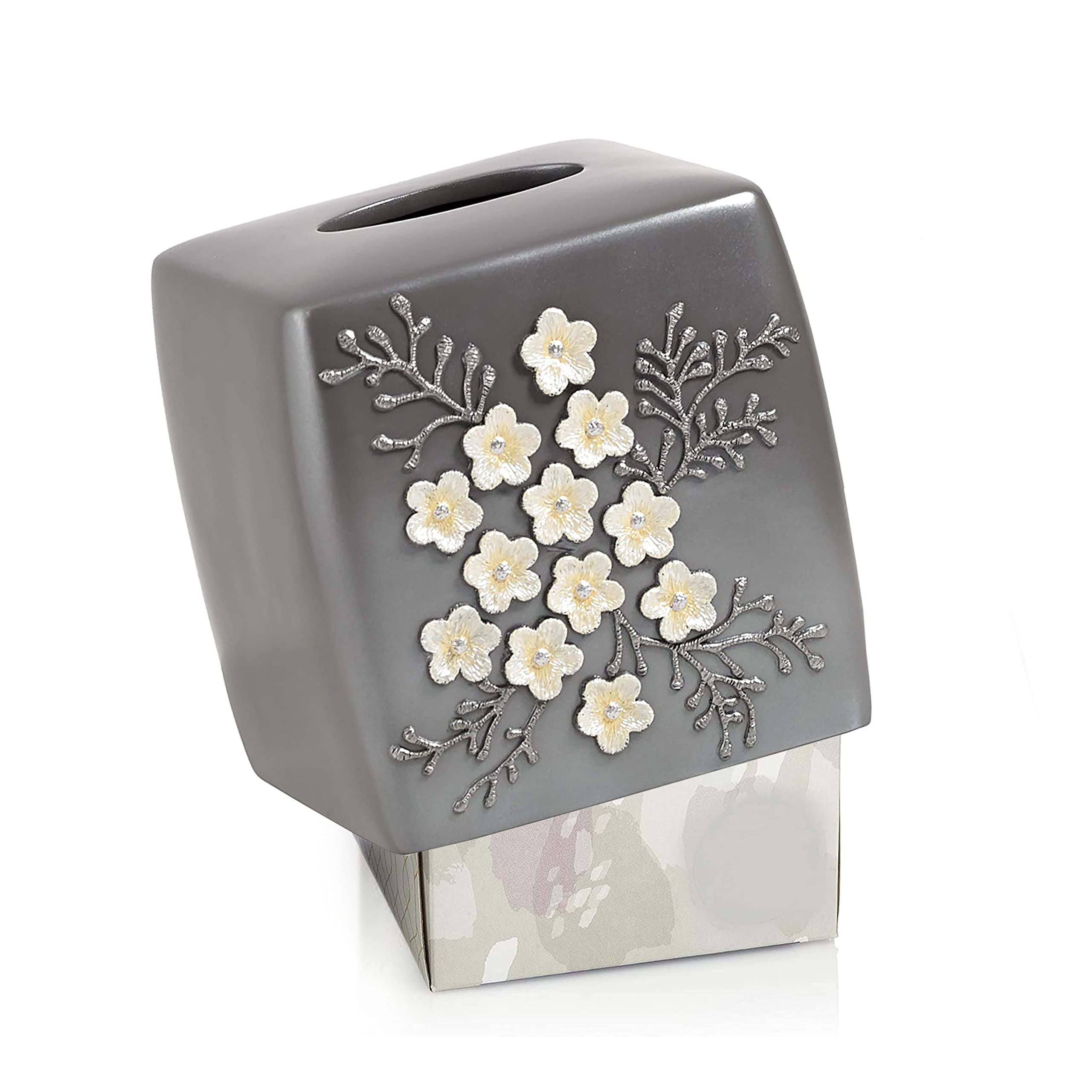 Premium Grey Bath Tissue Box by Bloomfield - Soft & Absorbent for Home, Office & Guest Bathrooms