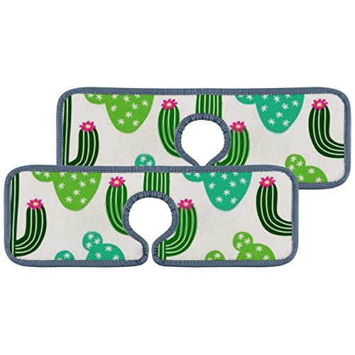 Cute Hand Drawn Cactus Green