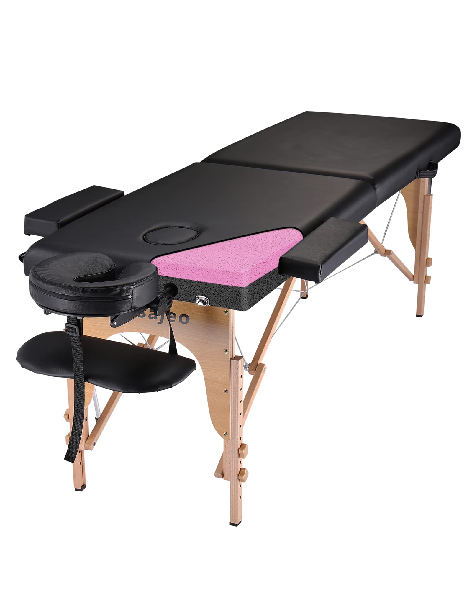 Professional Portable Massage Table - Adjustable Height 84