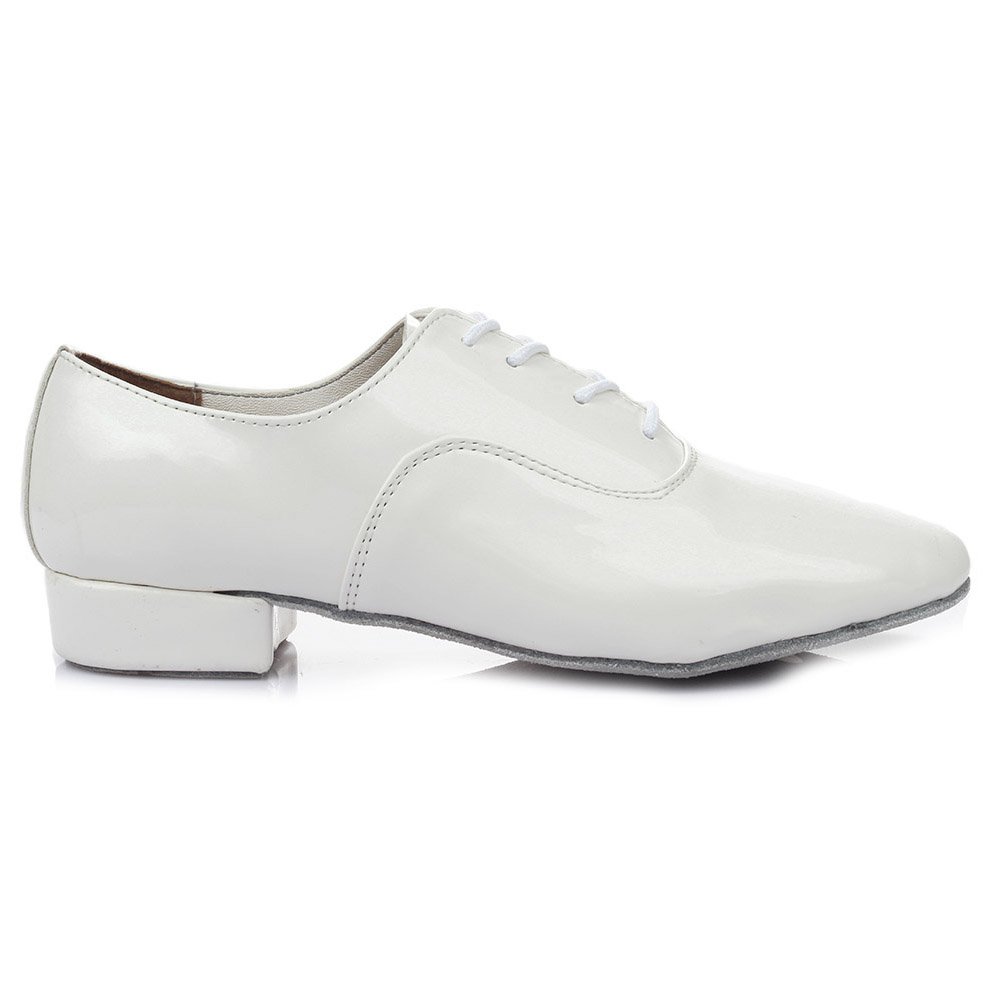 Hipposeus Men's Latin Ballroom Dance Shoes for Tango, Modern & Rumba - Professional Low Heel Social Dance Shoes (Model 703) - Perfect for Competitions, Performances & Dance Classes