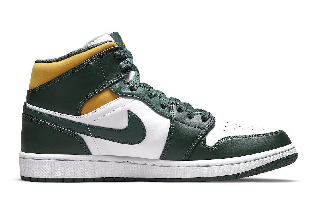 Nike Men's Air Jordan 1 Mid Basketball Shoes - Retro Style Sneakers for Casual Wear, Street Fashion & Sports Performance