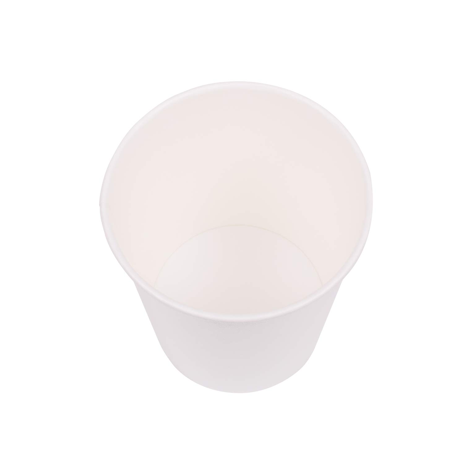 Eco-Friendly 32oz (500 ct) Disposable Paper Soup Bowls - Plastic-Free Party Supplies for Hot & Cold Foods, 115mm Rim - White (FP-GFC32W) | Perfect for Catering, Picnics, Parties & Takeout Meals
