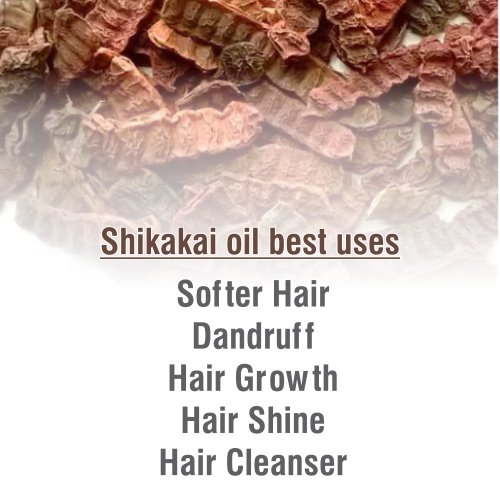 100% Pure Natural SHIKAKAI Oil - Undiluted & Uncut (169.07 Fl oz) for Hair Growth, Scalp Care & Ayurvedic Treatments - Perfect for DIY Hair Masks, Natural Shampoo & Holistic Hair Care
