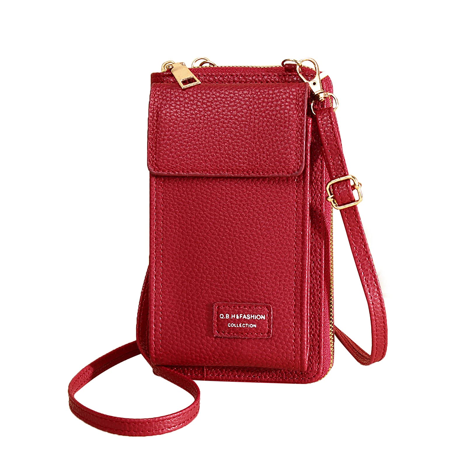 Stylish Women's Messenger Crossbody Bag with Secure Zipper - Fashionable Phone Purse for Daily Use, Work & Halloween Outfits | Qwent Shoulder Bag for Women