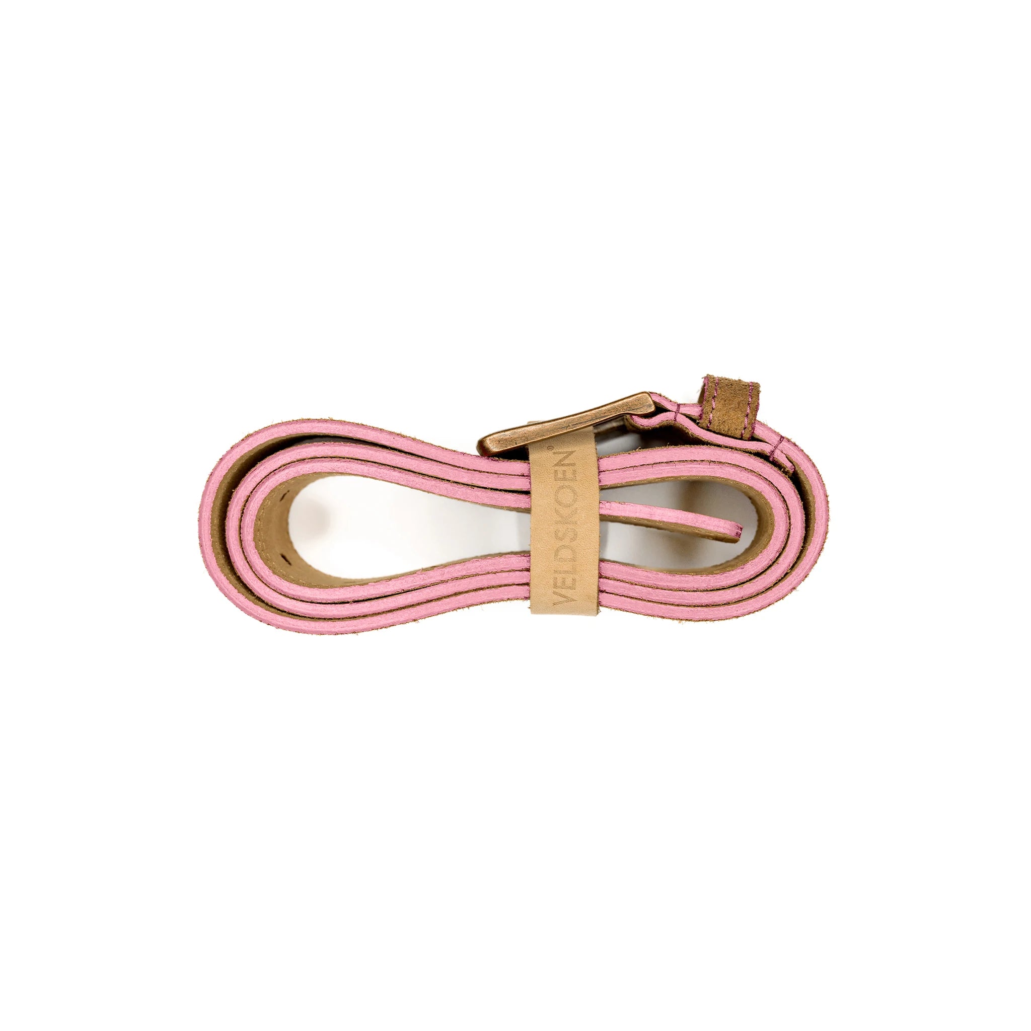 Uhambo 40mm Genuine Leather Belt with Pink Detail - Stylish & Durable Fashion Accessory for Men & Women | Perfect for Casual, Office & Formal Outfits
