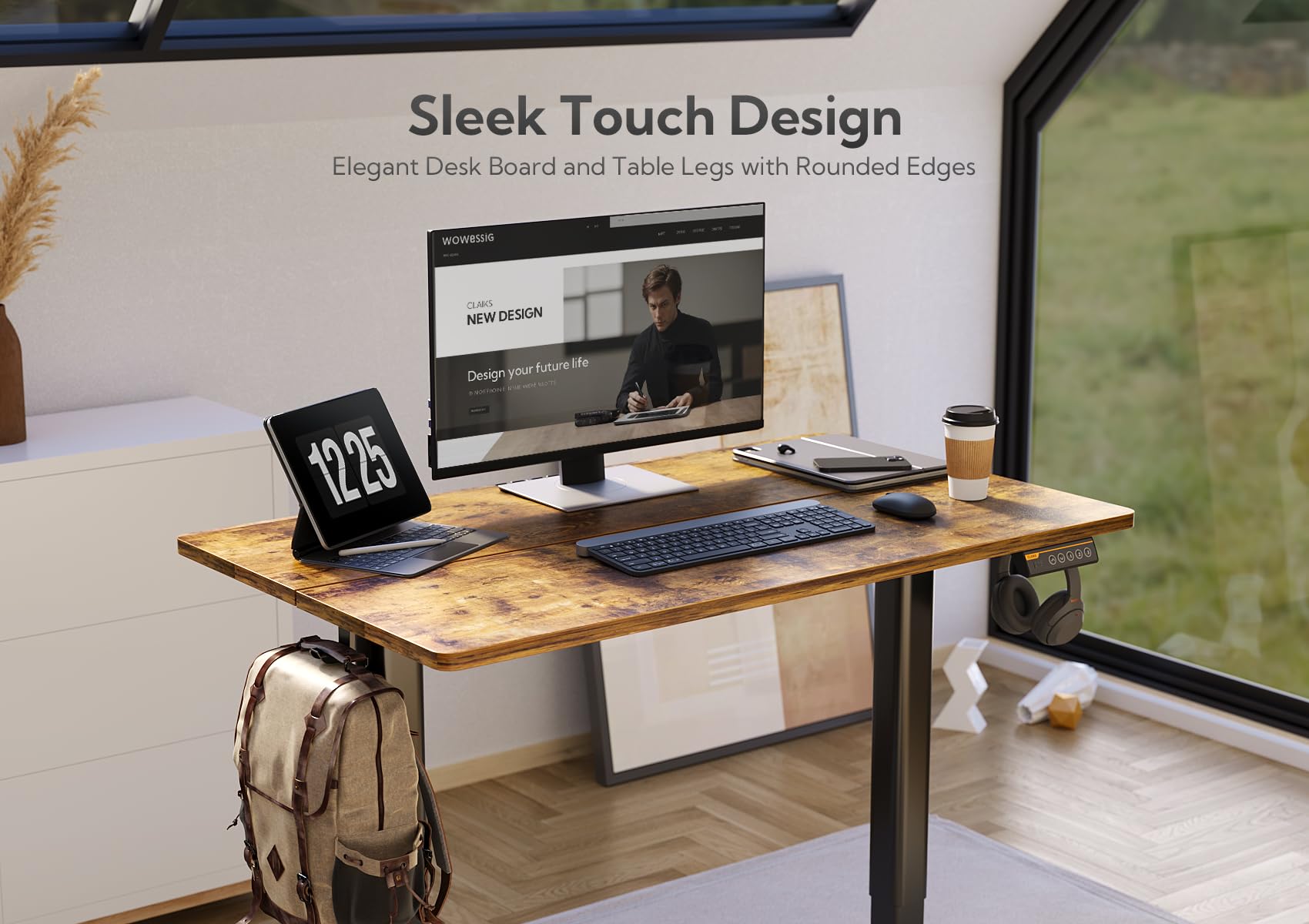 Claiks Electric Standing Desk 24x48