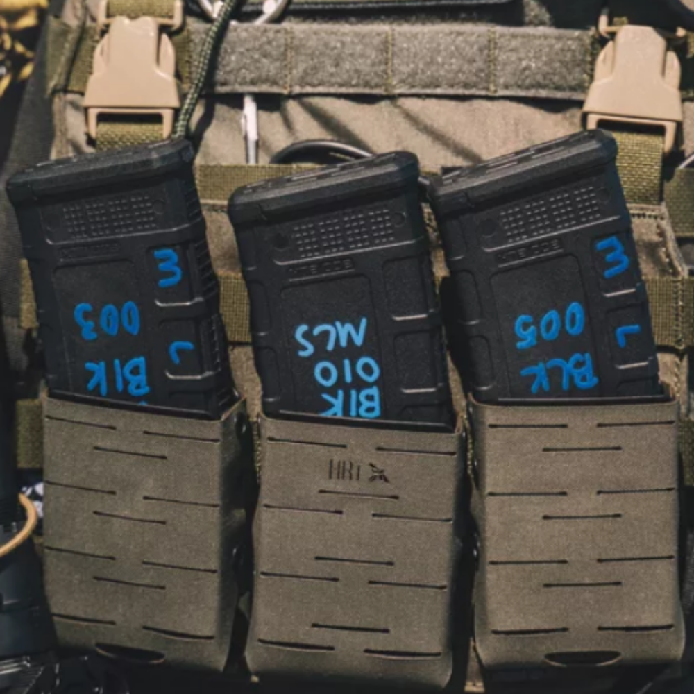 HRT MOLLE Placard with Velcro Attachment - Tactical Gear for Military, Outdoor & Survival Use - Available in All Colors
