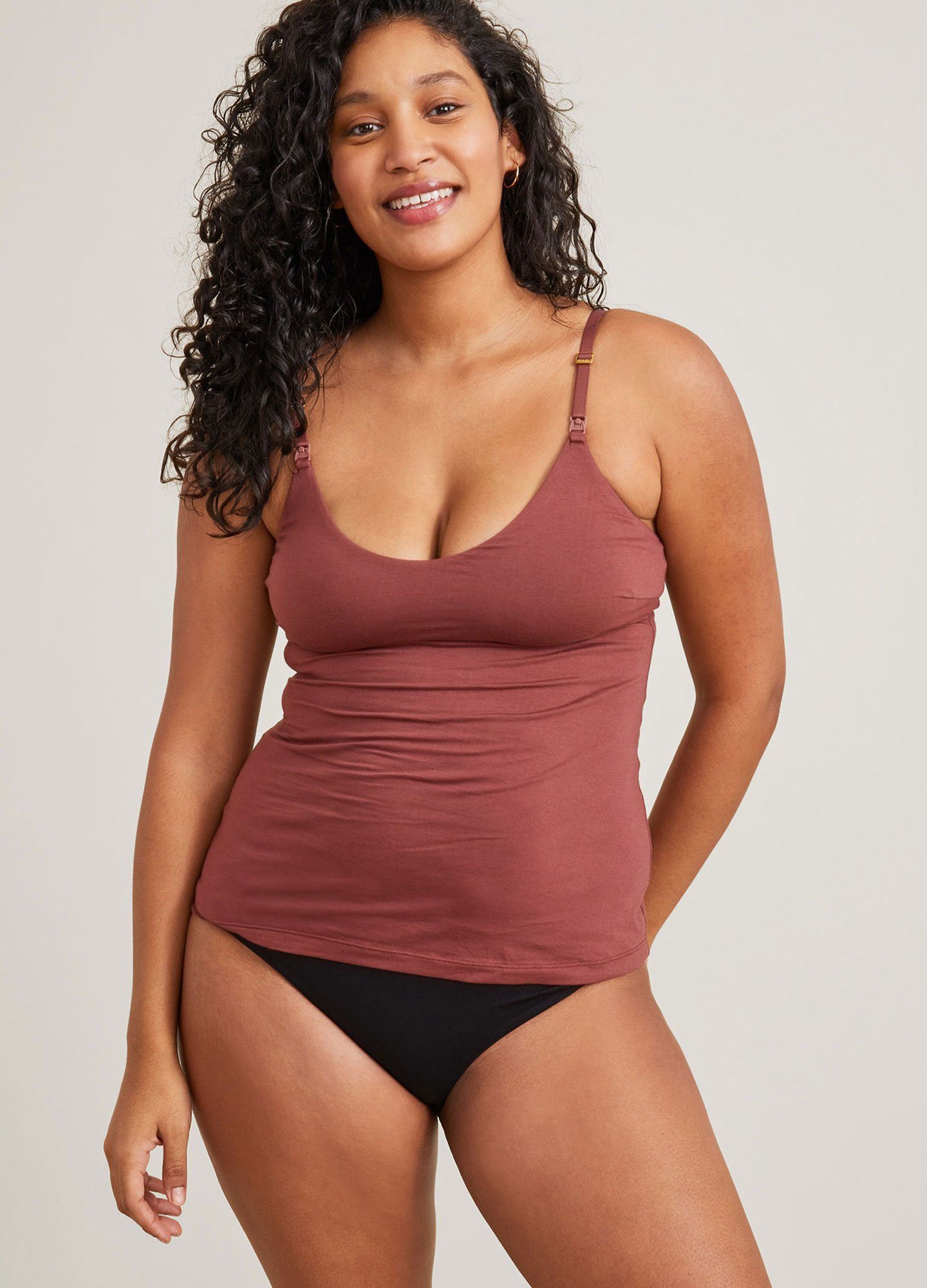 24/7 Nursing Tank - Comfortable & Supportive Maternity Bra for Breastfeeding Moms - Perfect for Day & Night Wear, Lounging & Nursing On-The-Go