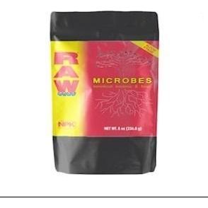 NPK RAW Microbes Bloom Stage Nutrients - Organic Plant Fertilizer for Hydroponics & Soil - Enhances Flowering & Growth - Ideal for Indoor & Outdoor Gardening
