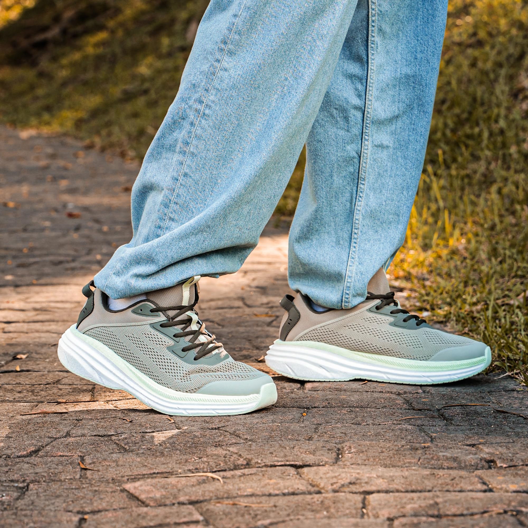 NORTIV 8 Men's Running Shoes - Lightweight Walking Tennis Sneakers with FlexLife Comfort, Cushioning & Non-Slip Sole for Gym Workout, Jogging & Cross Training - Breathable Athletic Shoes for Men