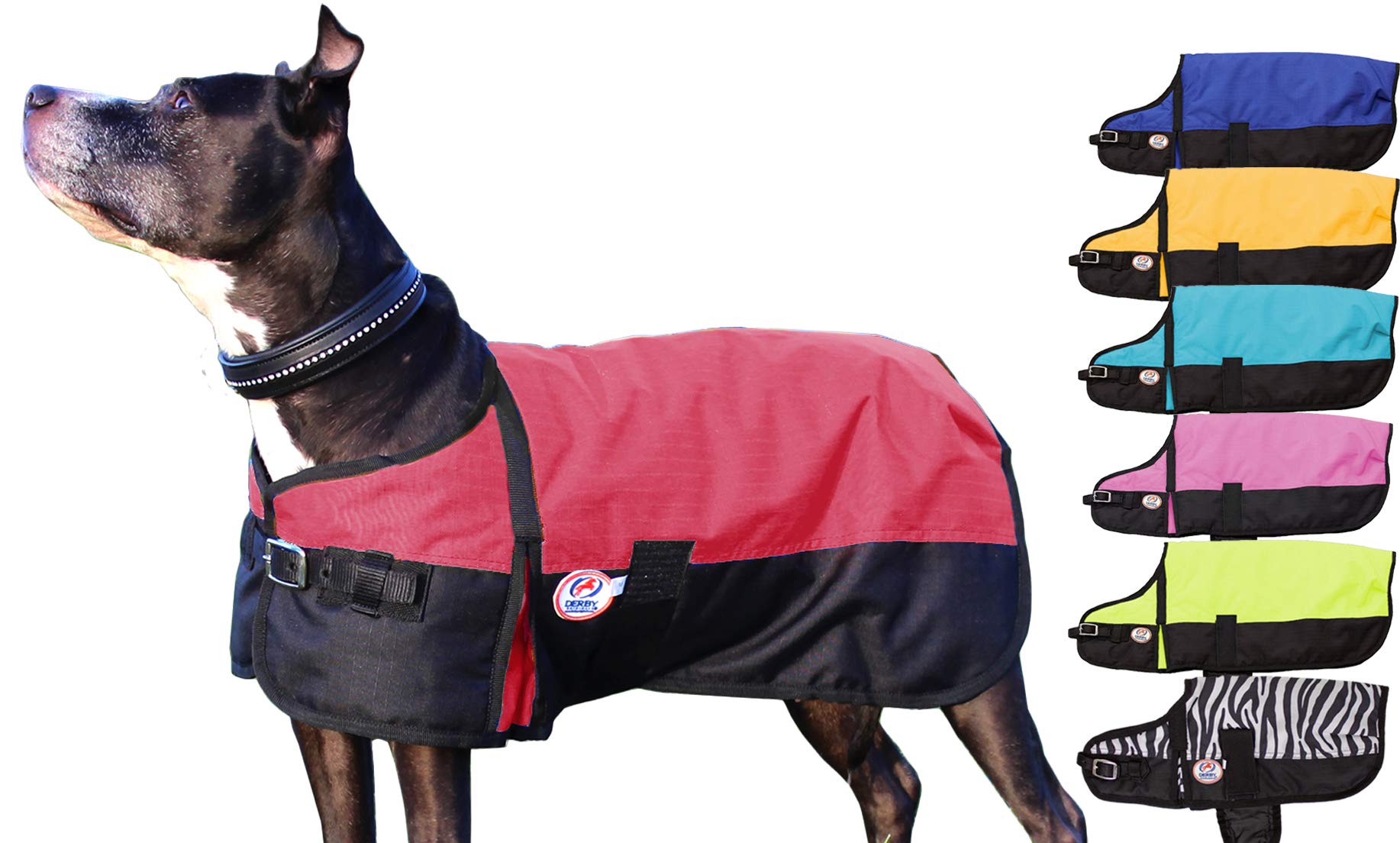 Derby Originals Dog Coat - Waterproof & Warm Winter Jacket for Small, Medium & Large Dogs - Perfect for Outdoor Walks & Cold Weather Protection