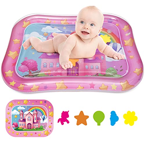 **Inflatable Tummy Time Mat for Babies 3-6-9 Months – Soft Sensory Development Toy for Infants, Perfect Baby Shower Gift & Newborn Present – Ideal for Playtime, Crawling Practice & Early Learning**