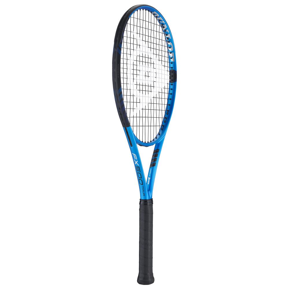 Dunlop FX 500 Tour Tennis Racket 2023 - High-Performance Carbon Fiber Racquet for Advanced Players | Perfect for Competitive Matches & Training Sessions