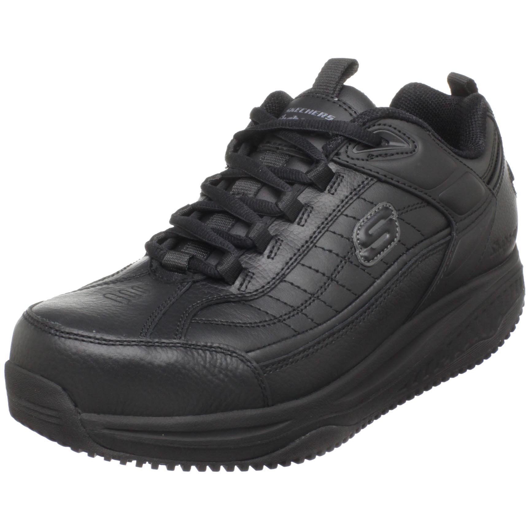 Skechers Men's Magnate Slip-Resistant Work Shoes - Comfortable & Durable for Restaurant, Kitchen, and Construction Workers
