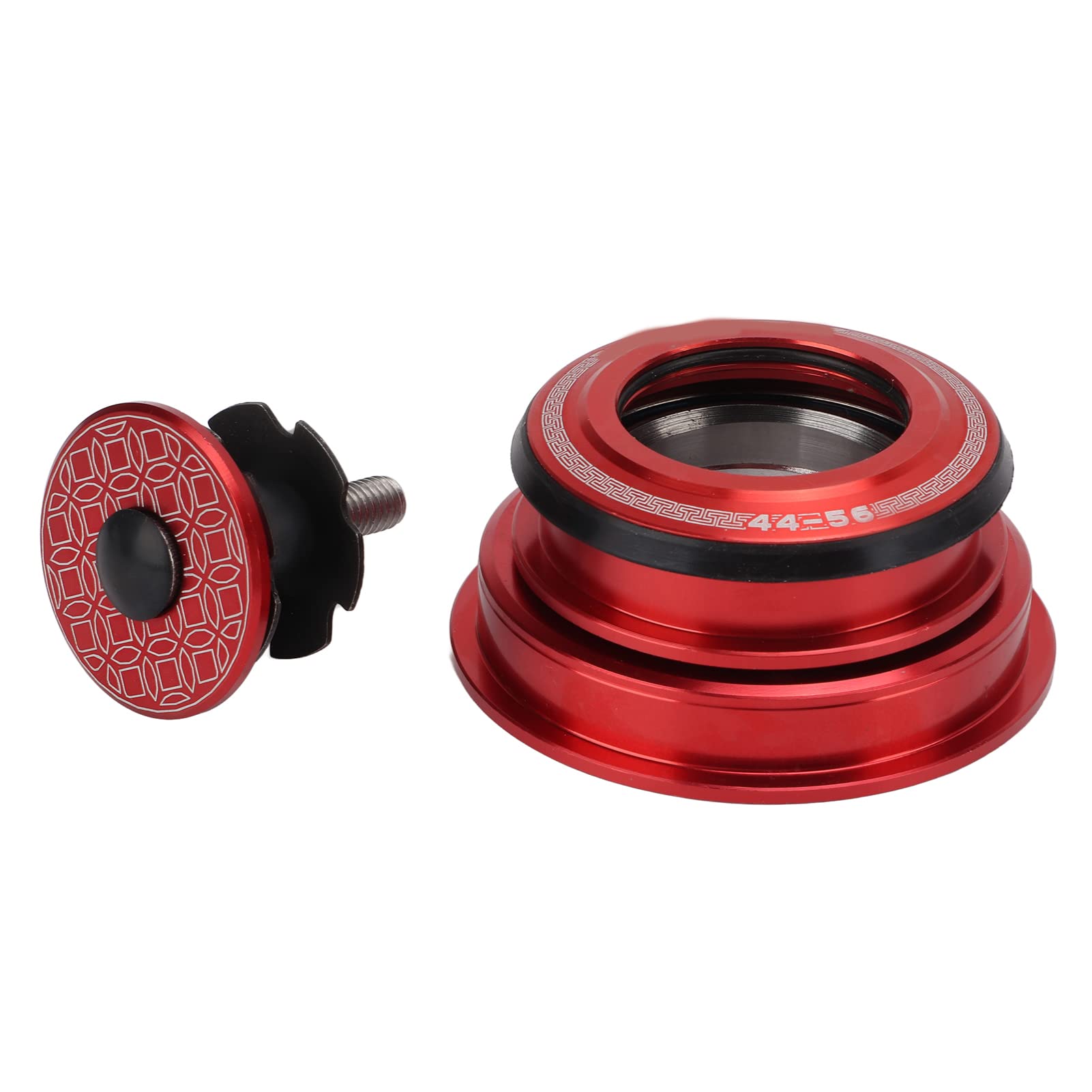 KUIDAMOS Bike Bearing Headset - High Strength Aluminum Alloy Bicycle Stem with Double Bearing Structure for Straight Tube Fork | Smooth Riding & Easy Installation for Road & Mountain Bikes
