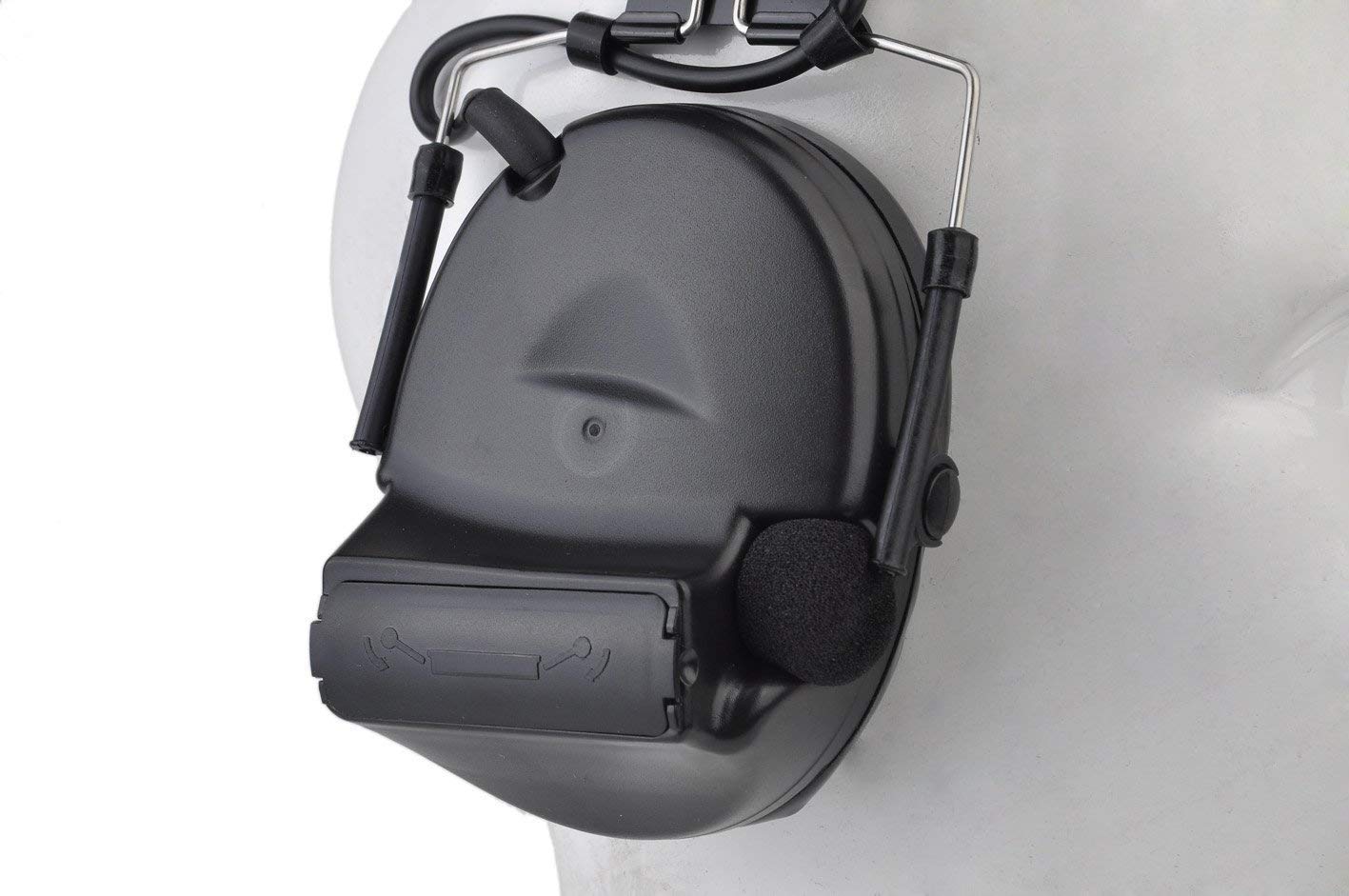 Best Electronic Hearing Protection Earmuffs with Communication - Noise Cancelling Safety Headset for Shooting, Construction & Industrial Use