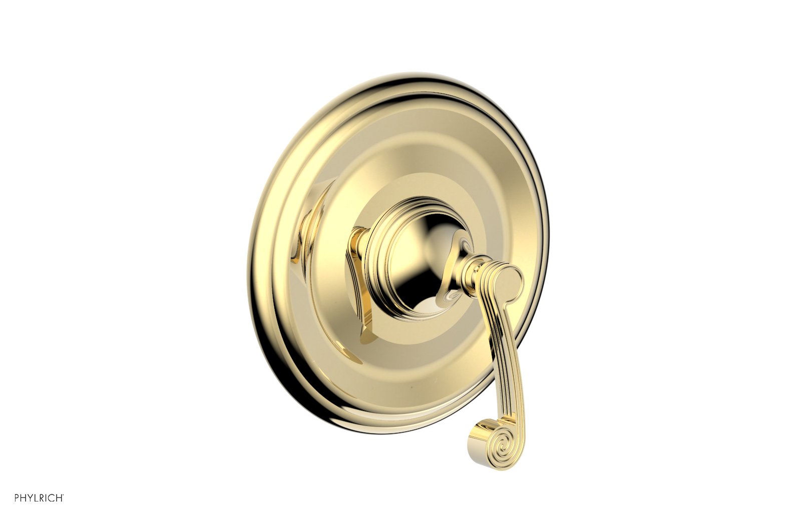 3RING Thermostatic Shower Trim Kit with Curved Lever Handle - DTH206 - Perfect for Modern Bathroom Renovations & Spa-Like Shower Experience