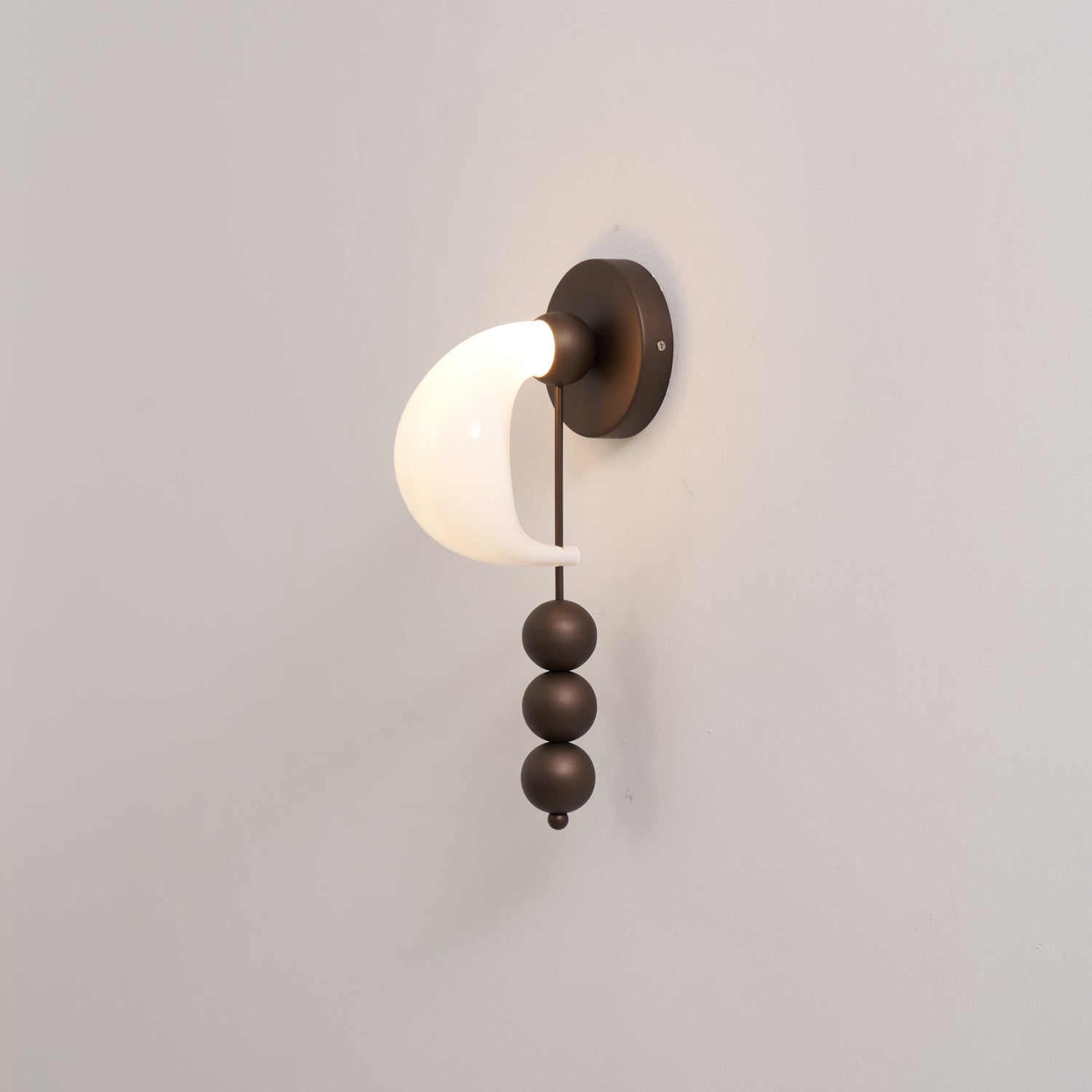 Antique Bronze & White