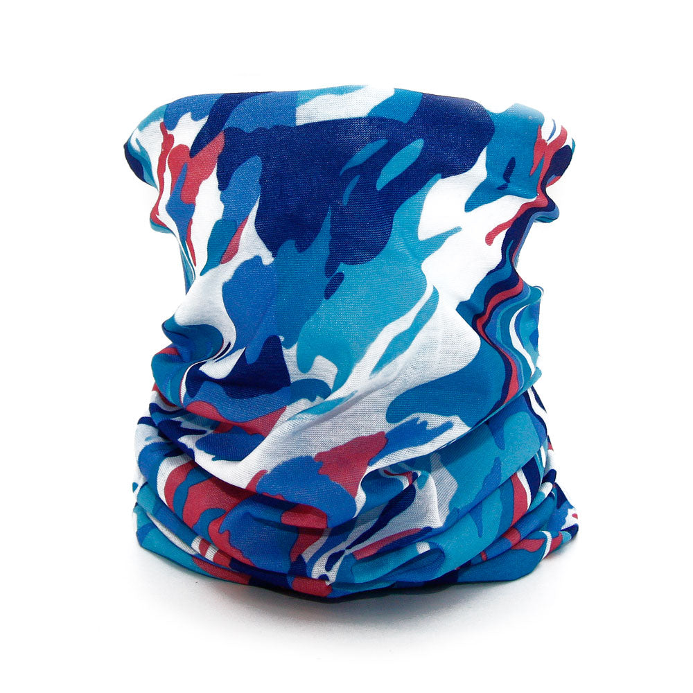 Breathable Neck Gaiter & Bandana Face Cover - UPF 50+ Sun Protection for Outdoor Activities, Running, Cycling, Hiking & Travel