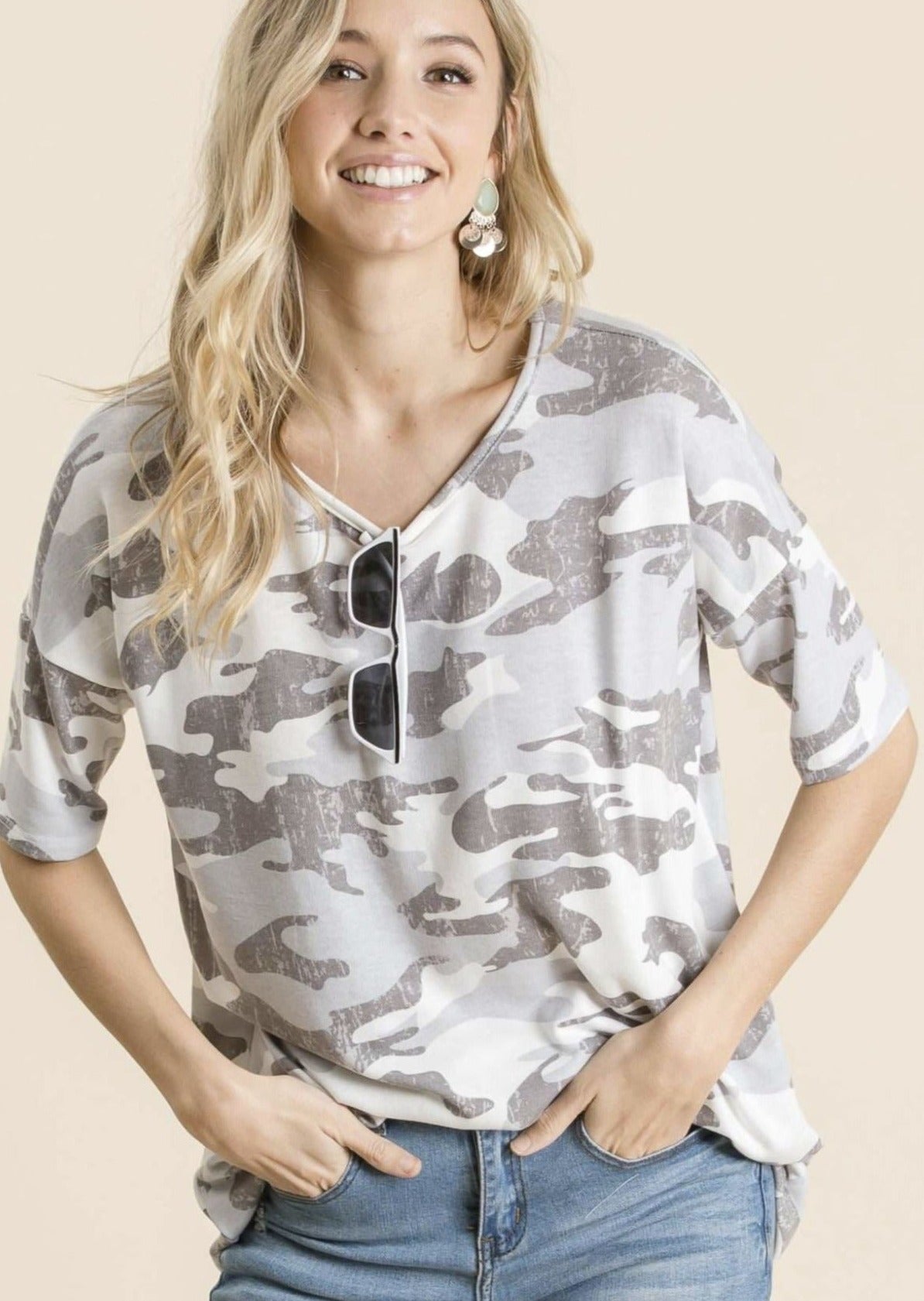 Men's Casual Soft Camo T-Shirt - Comfortable & Stylish Military Print Tee for Everyday Wear & Outdoor Activities