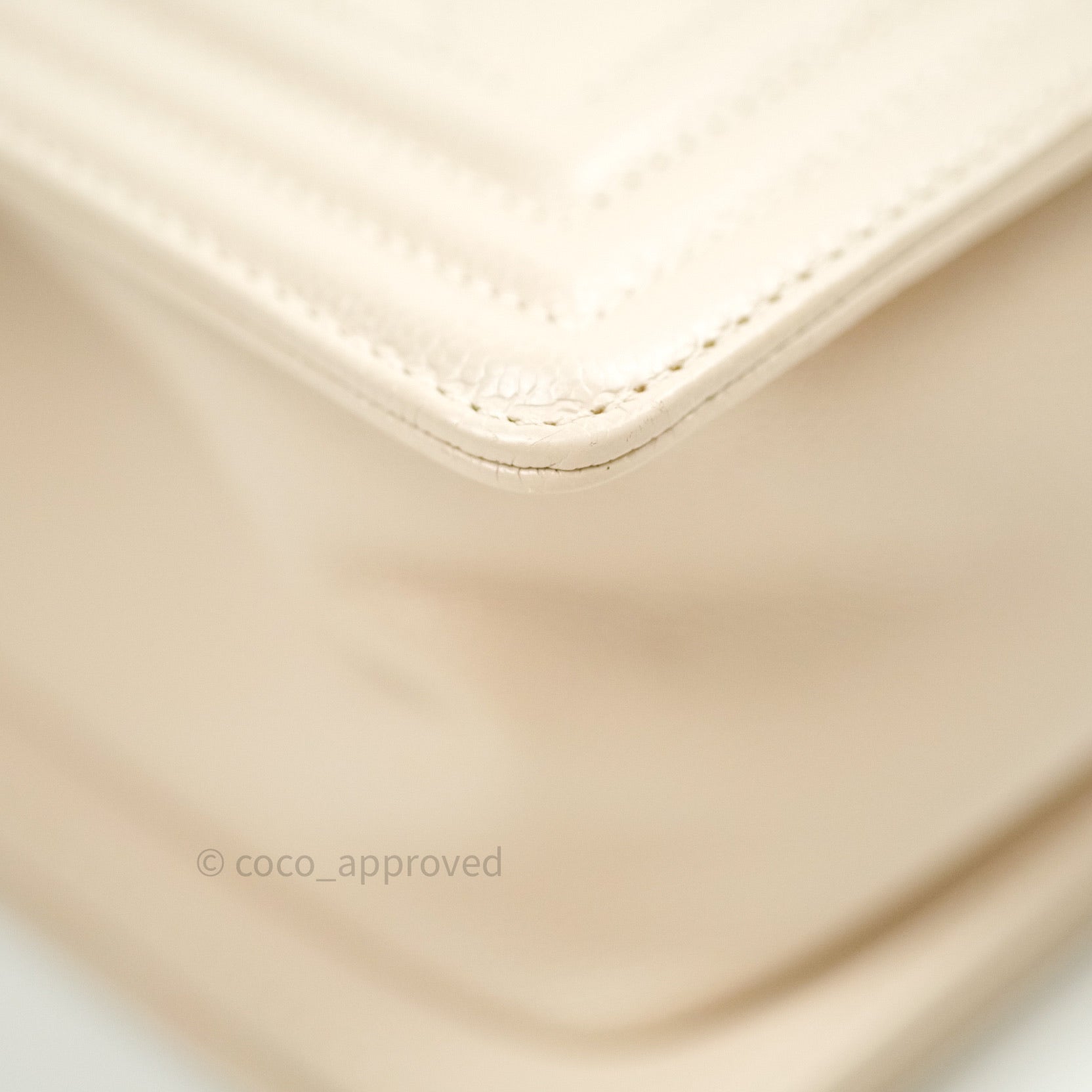 Chanel Boy Chevron Medium Beige Caviar Leather Bag with Gold Hardware - Luxury Crossbody Purse for Women, Perfect for Date Night & Special Occasions