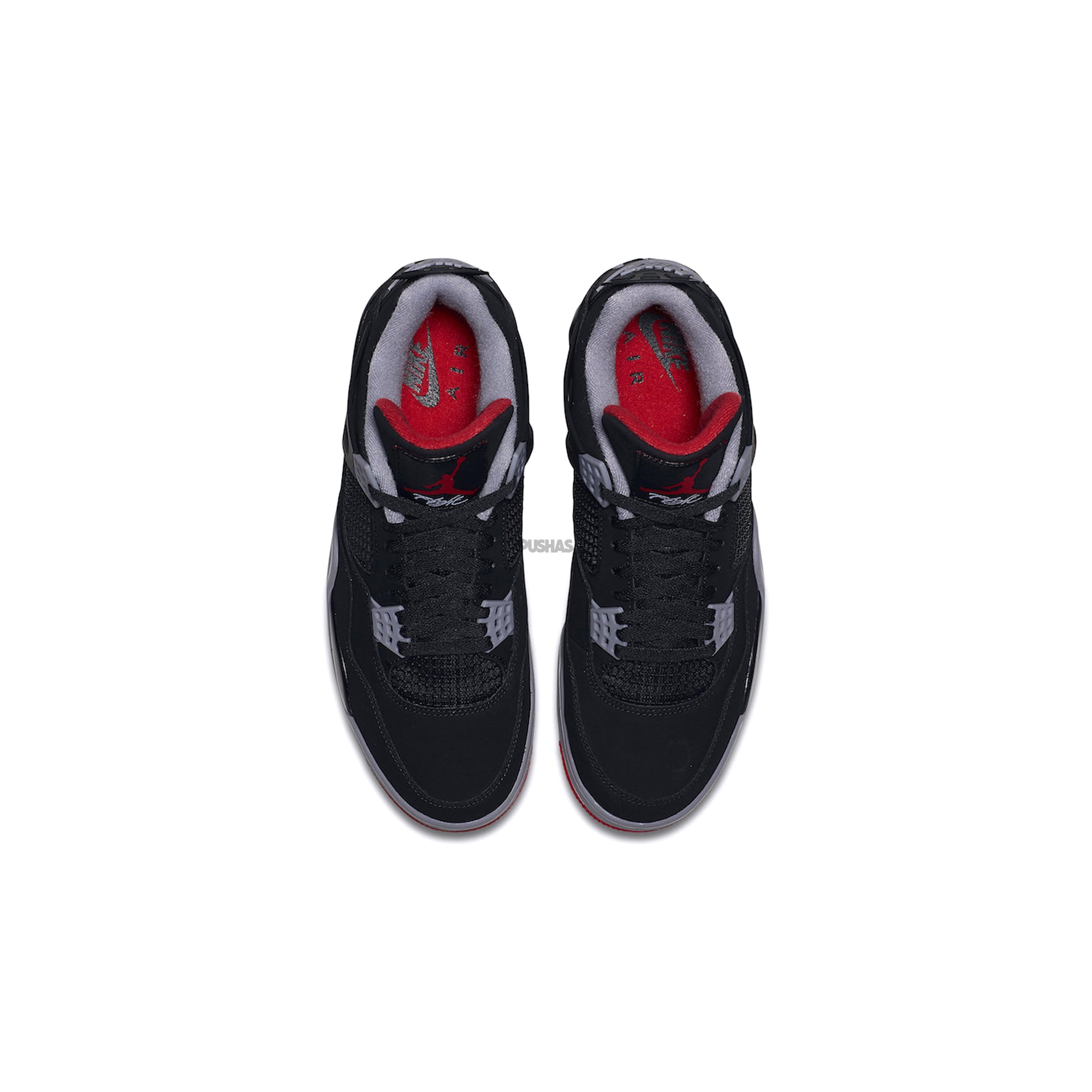 Air Jordan Retro 4 'Bred' (2019) - Men's Basketball Shoes | Classic Black & Red Colorway | Perfect for Streetwear & Sneaker Collectors