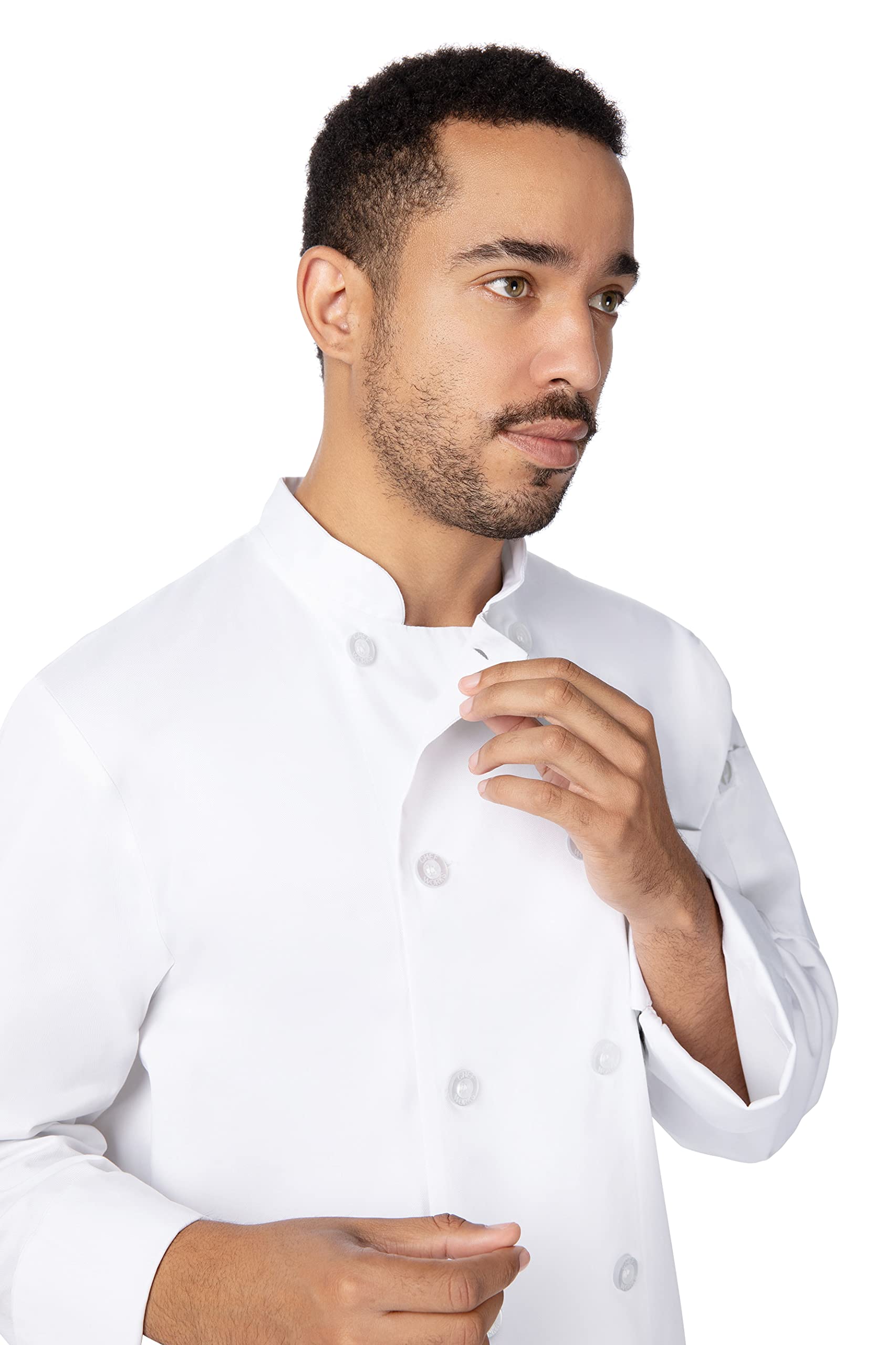 Chef Works Unisex Sustainable Le Mans Chef Coat - Professional Kitchen Apparel for Cooking, Baking & Culinary Arts