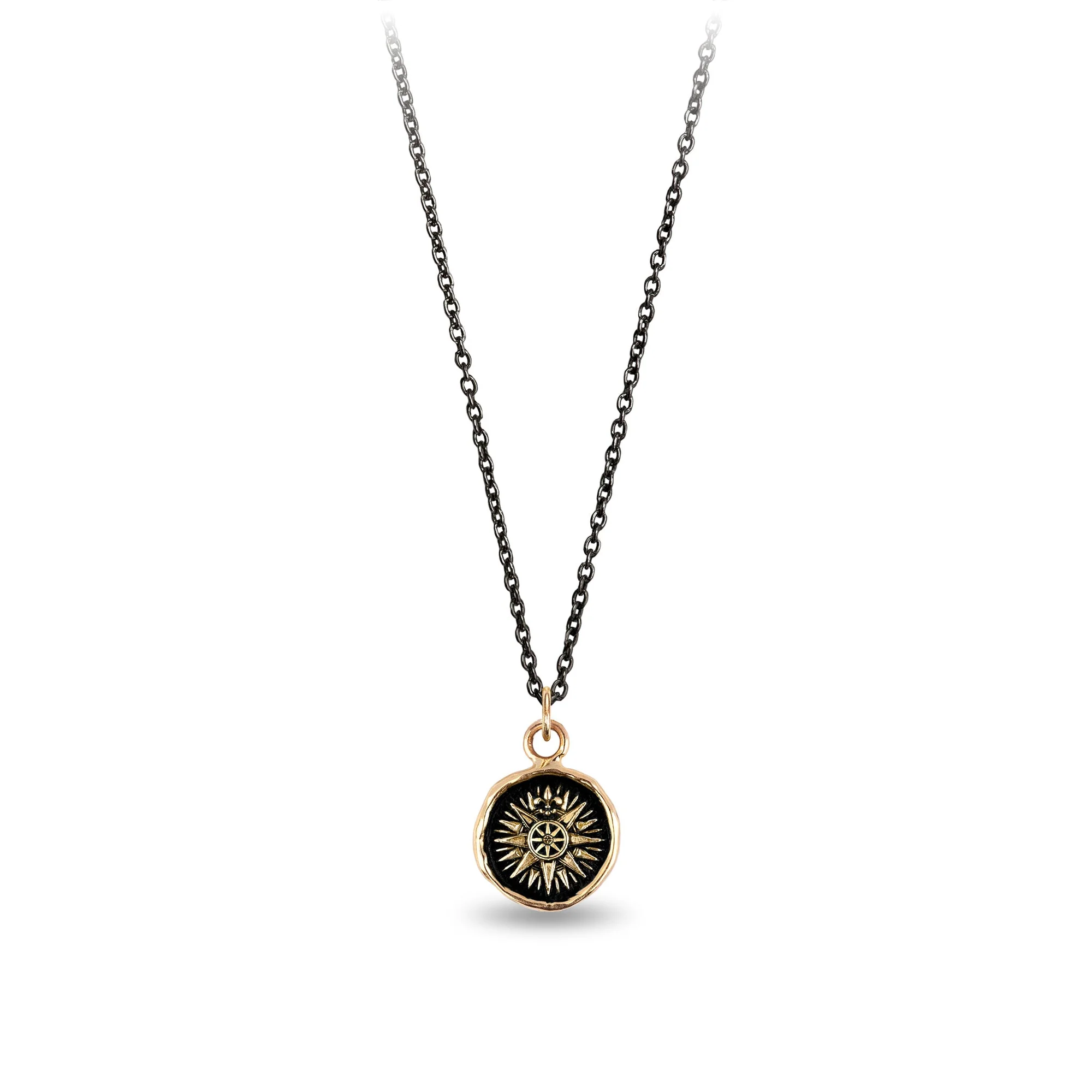 14K Gold Talisman Necklace for Women - Elegant Pendant Jewelry for Protection & Good Luck - Perfect for Gifts, Daily Wear & Special Occasions