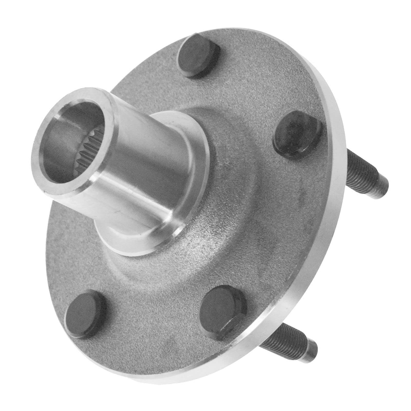High-Performance Front Wheel Bearing & Hub Assembly with Ceramic Brake Pads & Rotors Kit - Compatible with Ford F150, F250, Mustang - Perfect for Off-Roading, Towing & Performance Driving