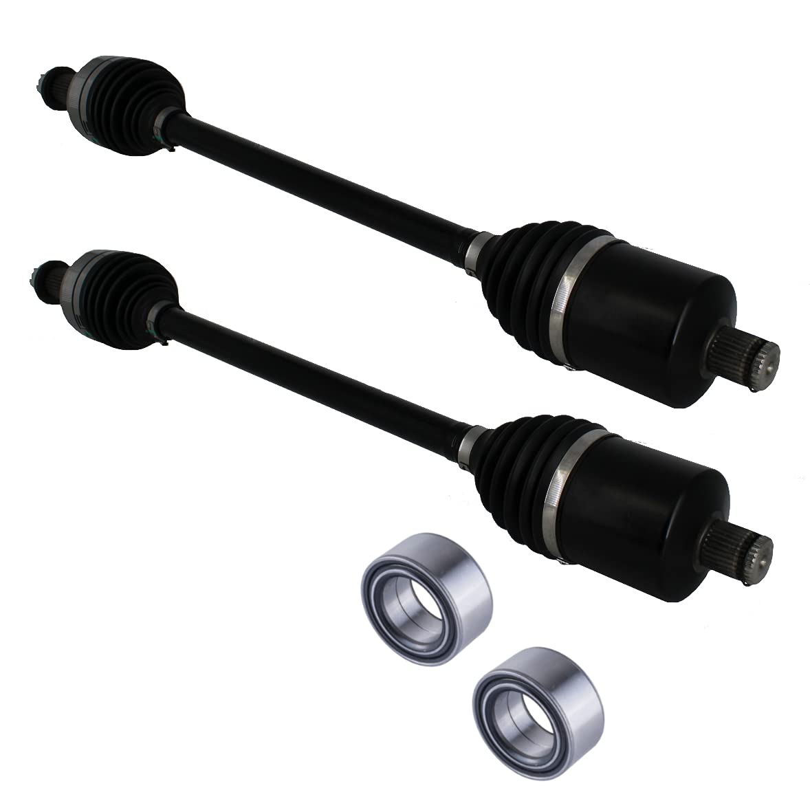 Polaris RZR Pro XP 2020-2025 Front CV Axles & Wheel Bearings Set - East Lake Axle Replacement Parts (1334389) for Off-Road Adventures & Trail Riding