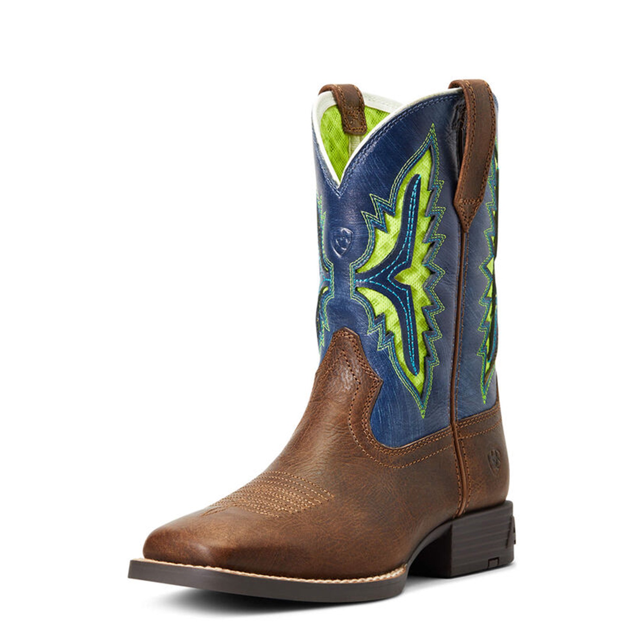 Ariat Kids Koel VentTEK Western Boots - Breathable & Comfortable Cowboy Boots for Boys & Girls - Perfect for Riding, Rodeos & Outdoor Adventures