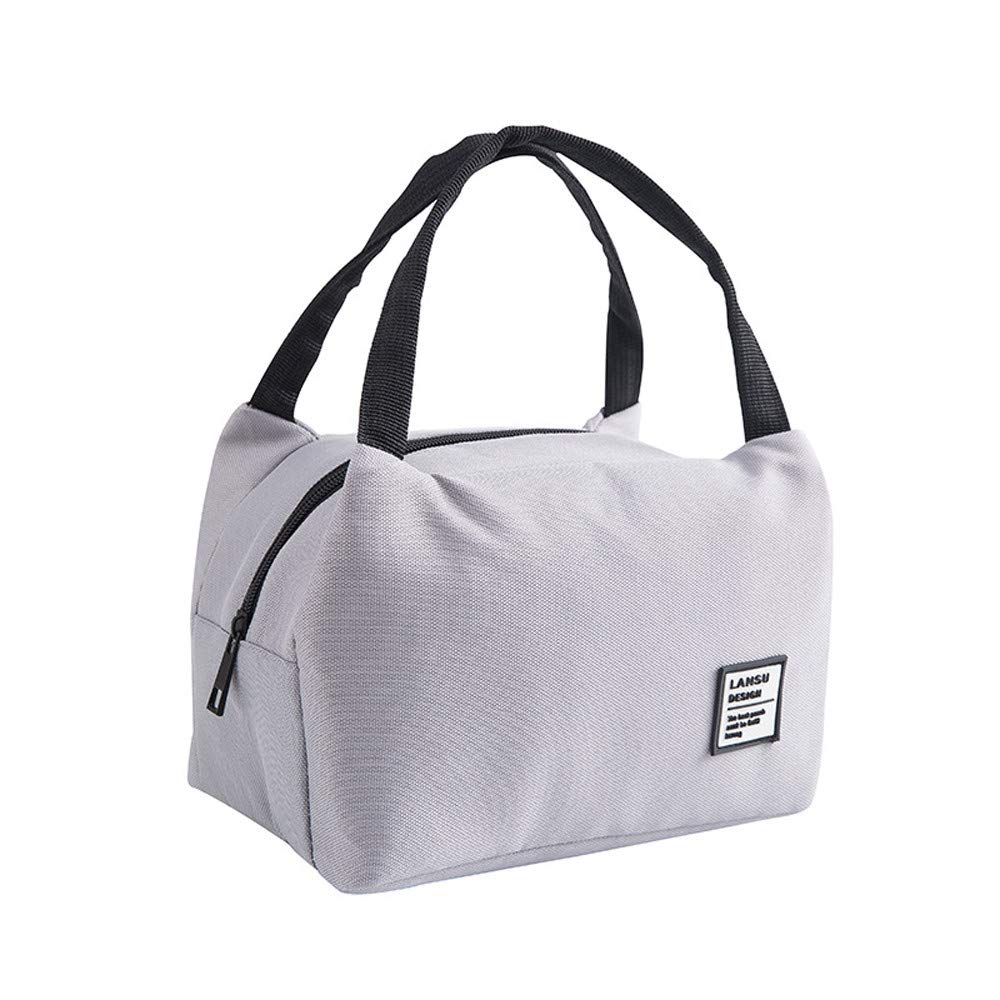 Insulated Canvas Lunch Box for Women, Men & Kids - Thermal Cooler Tote Bag for Food, Picnic & Outdoor Activities | LOKODO | Perfect for Work, School, Camping & Beach Trips