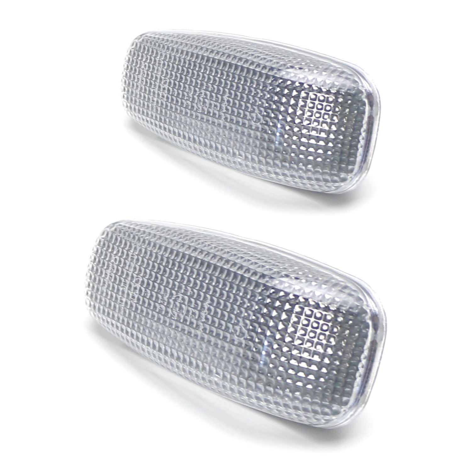 Clear Side Marker Light Housings for Mercedes CLK SLK & Sprinter - Smoked Lens Turn Signal Lights - Perfect for Custom Car Upgrades & Nighttime Visibility
